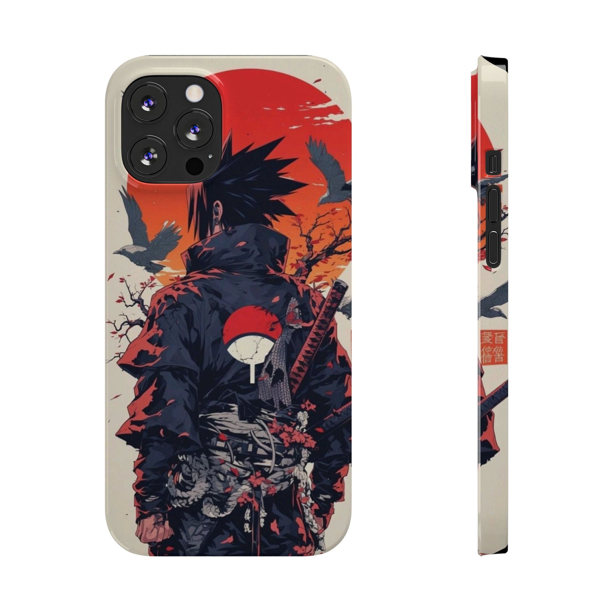 Slim Phone Case with Jap Design