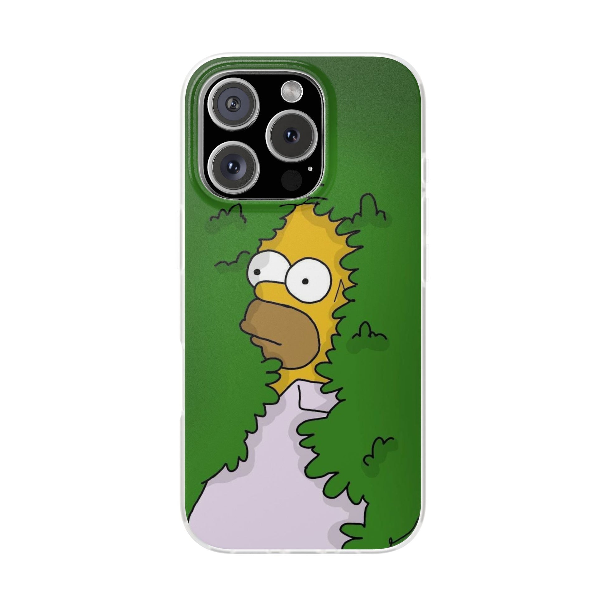 Phone Cases Homer Simpson Hidden in Bush Design