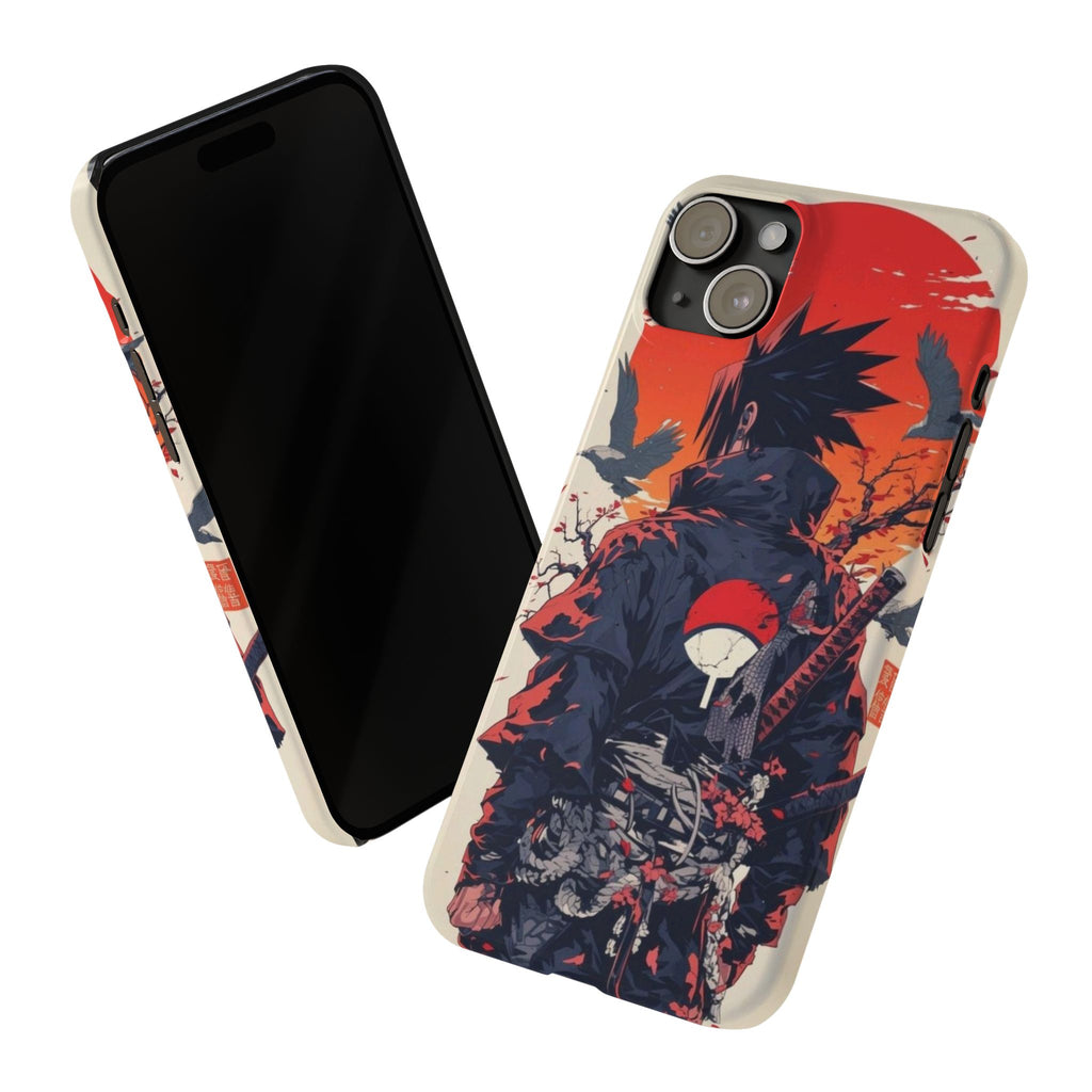 Slim Phone Case with Jap Design