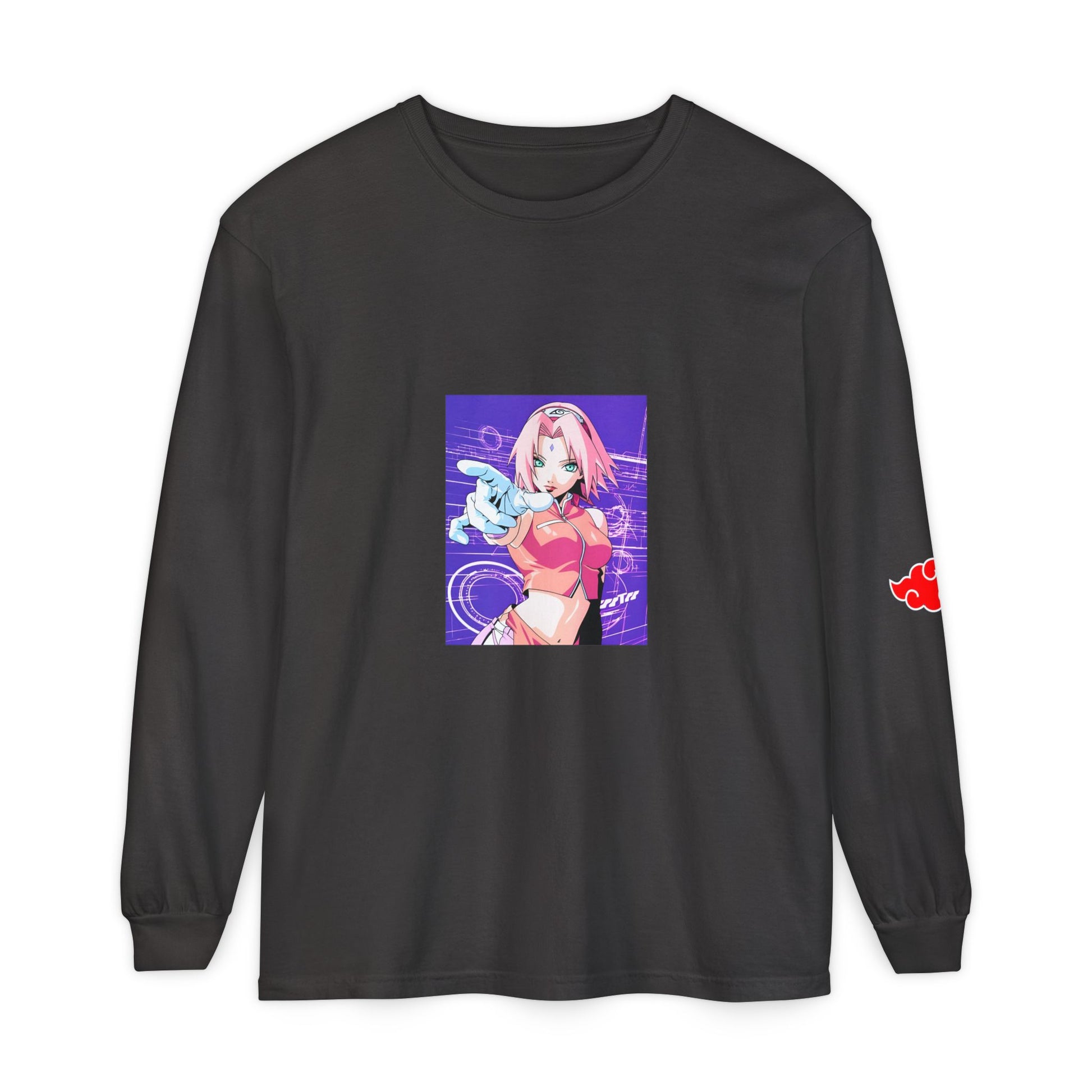 Naruti-Sakura Long Sleeve Tee