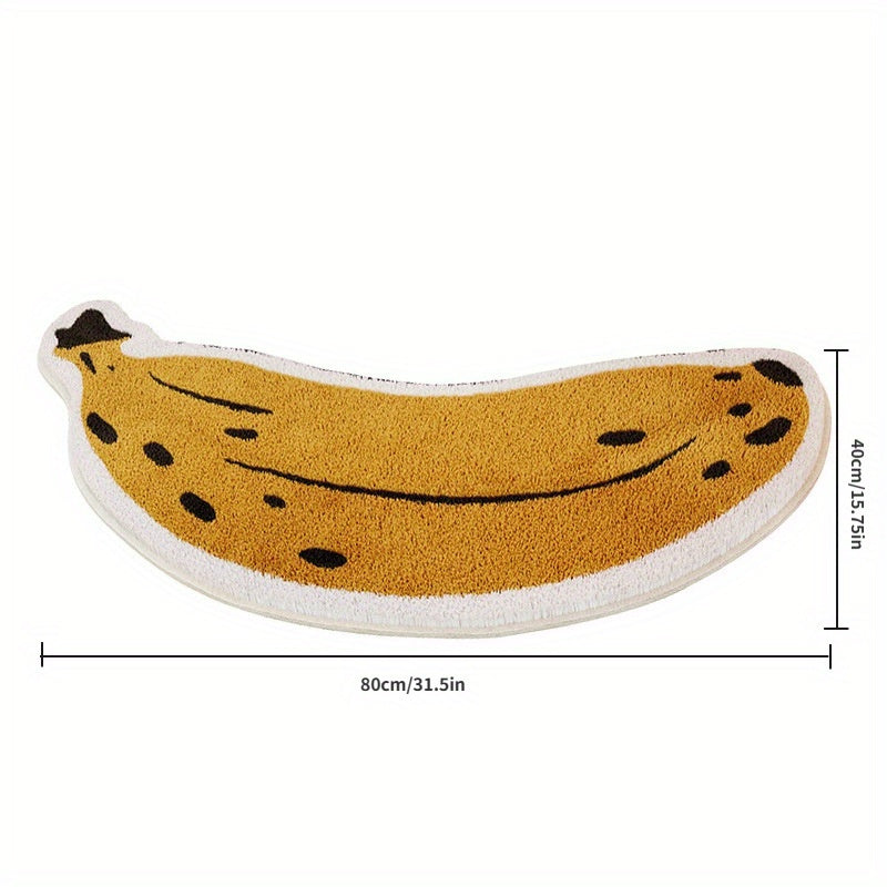 Slip-Proof Banana Bath Mat
