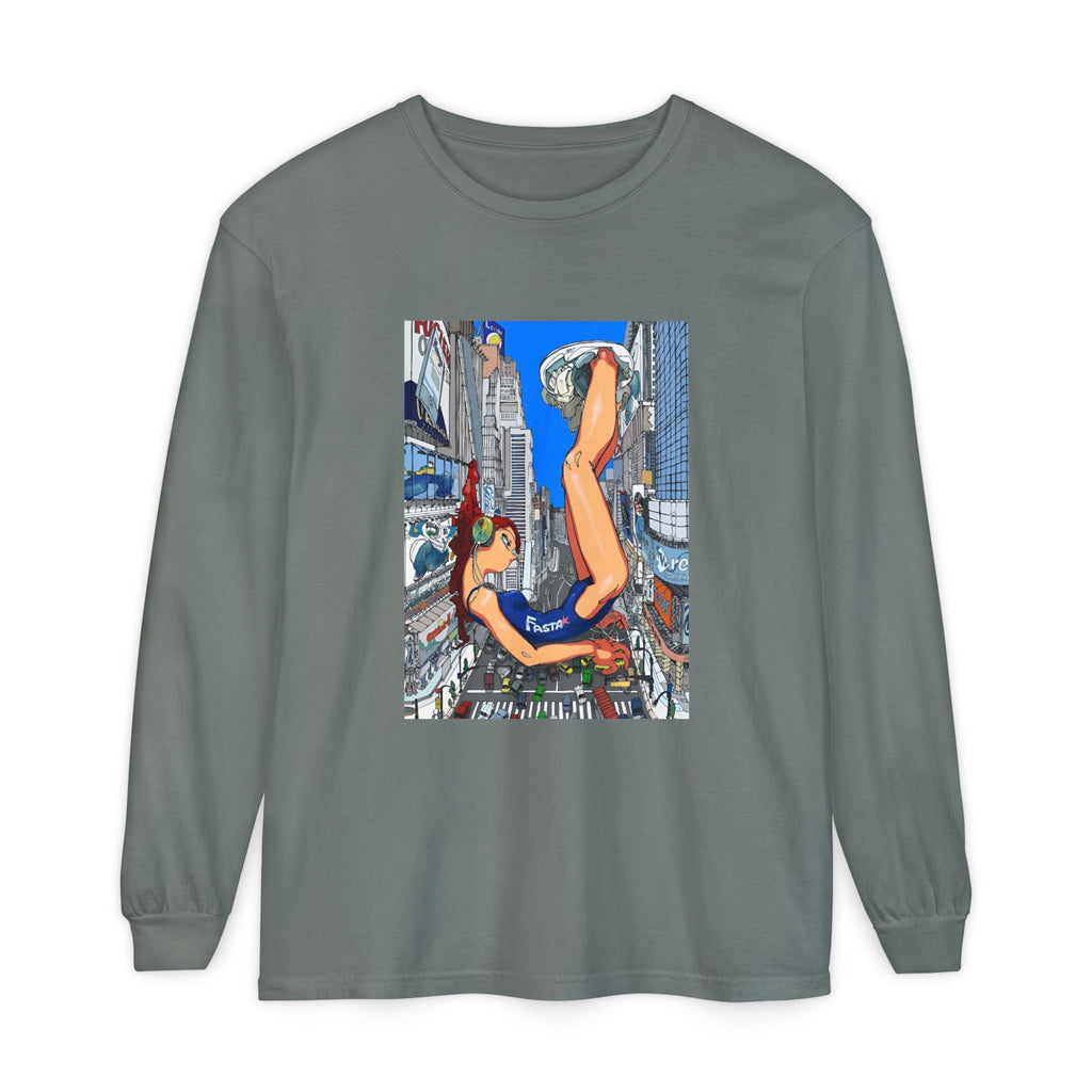 Cybergirl city  Long Sleeve Tee