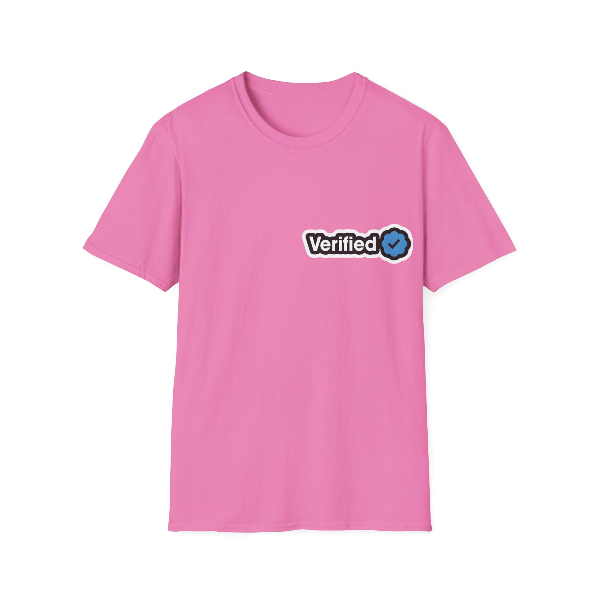 Verified-for Social Media Enthusiasts Unisex Shirt