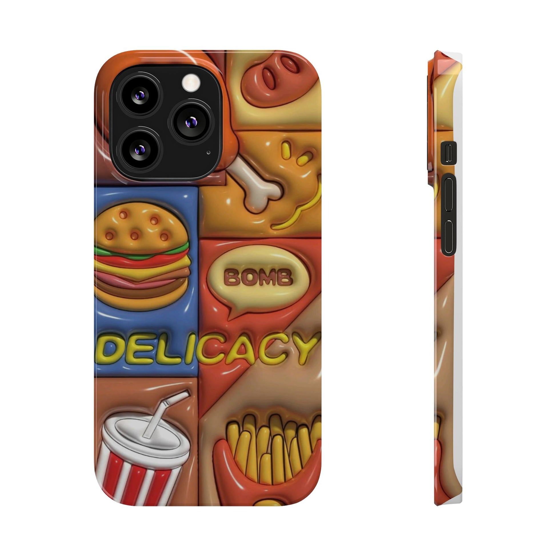 Fast Food Lover - Slim Phone Cases