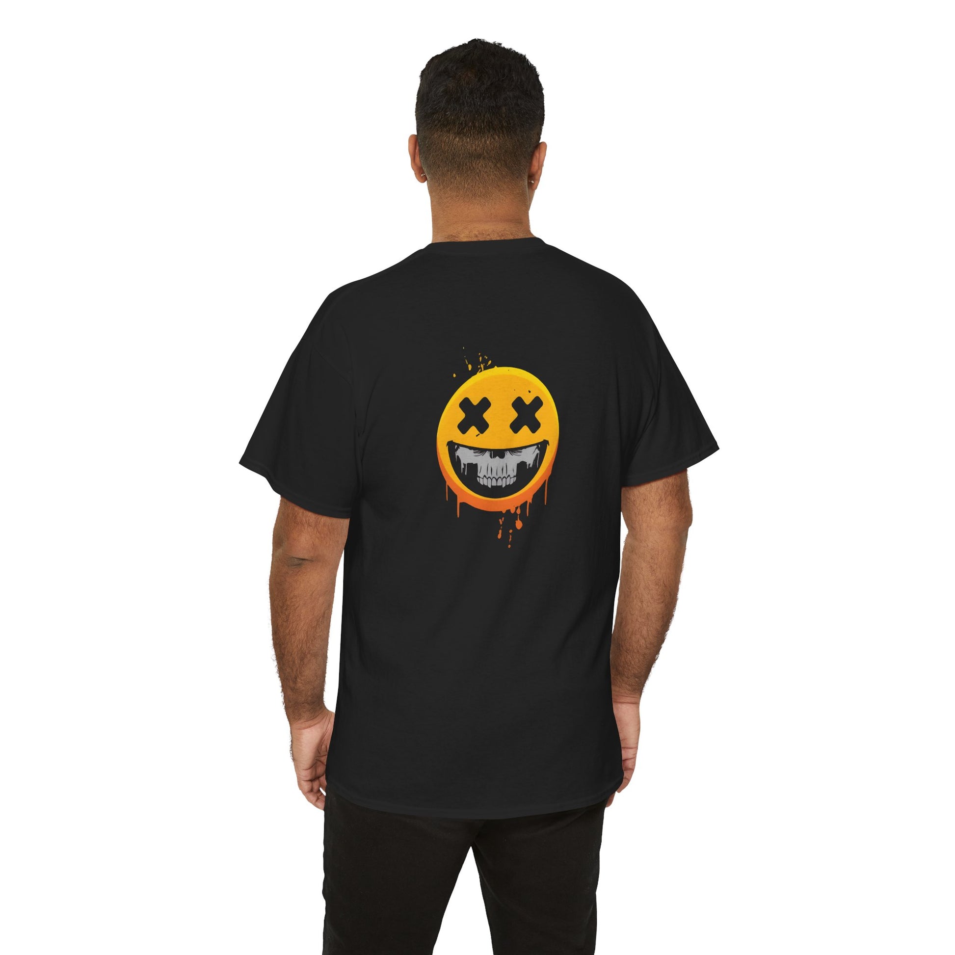 Smiley Chaos Black T-Shirt