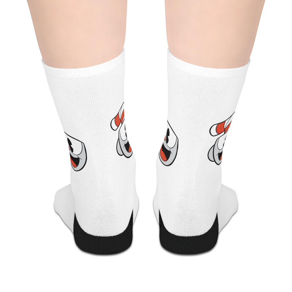 Funny Vibes|Mid-Length Socks