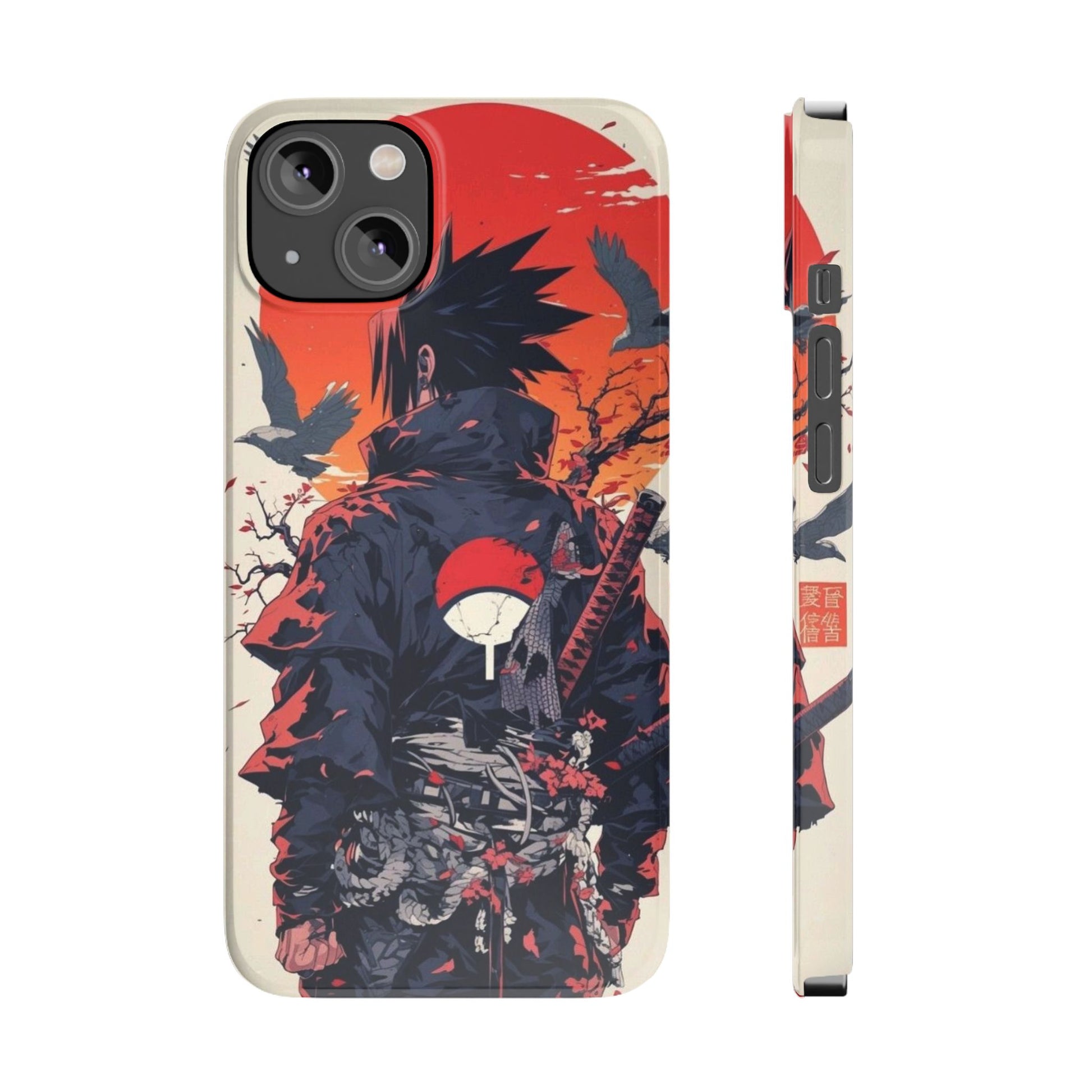 Slim Phone Case with Jap Design