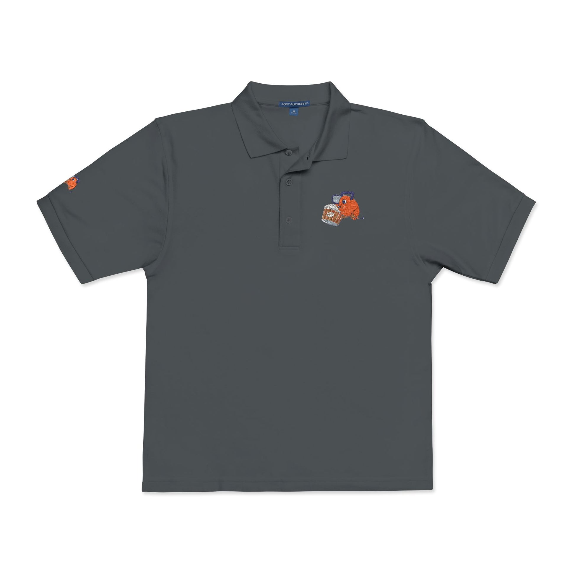 Embroidered Unisex Polo Shirt - Casual Comfort for Everyday Style