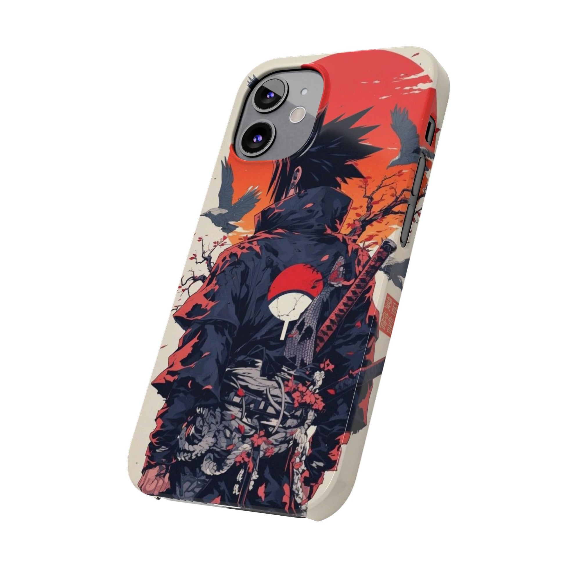 Slim Phone Case with Jap Design