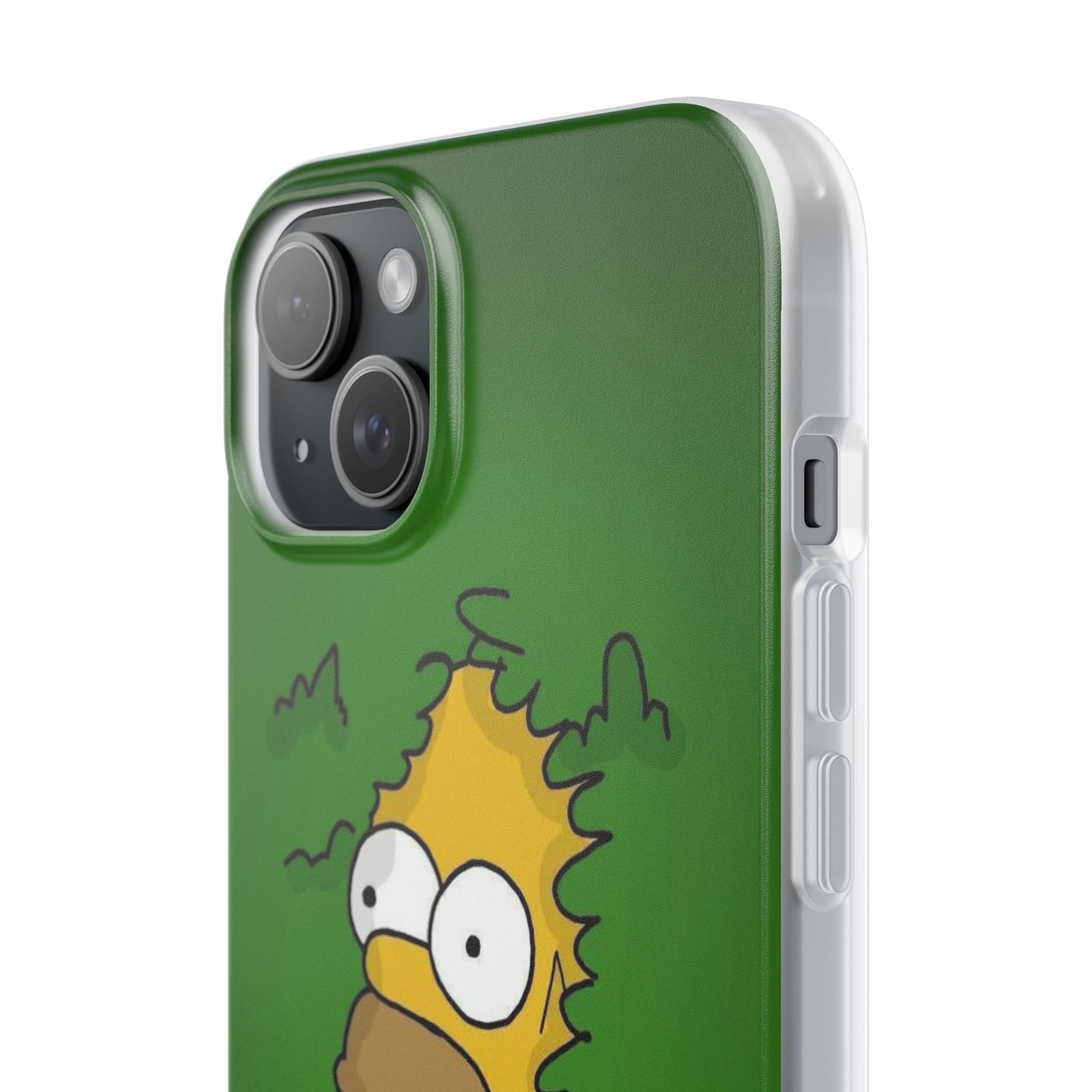 Phone Cases Homer Simpson Hidden in Bush Design