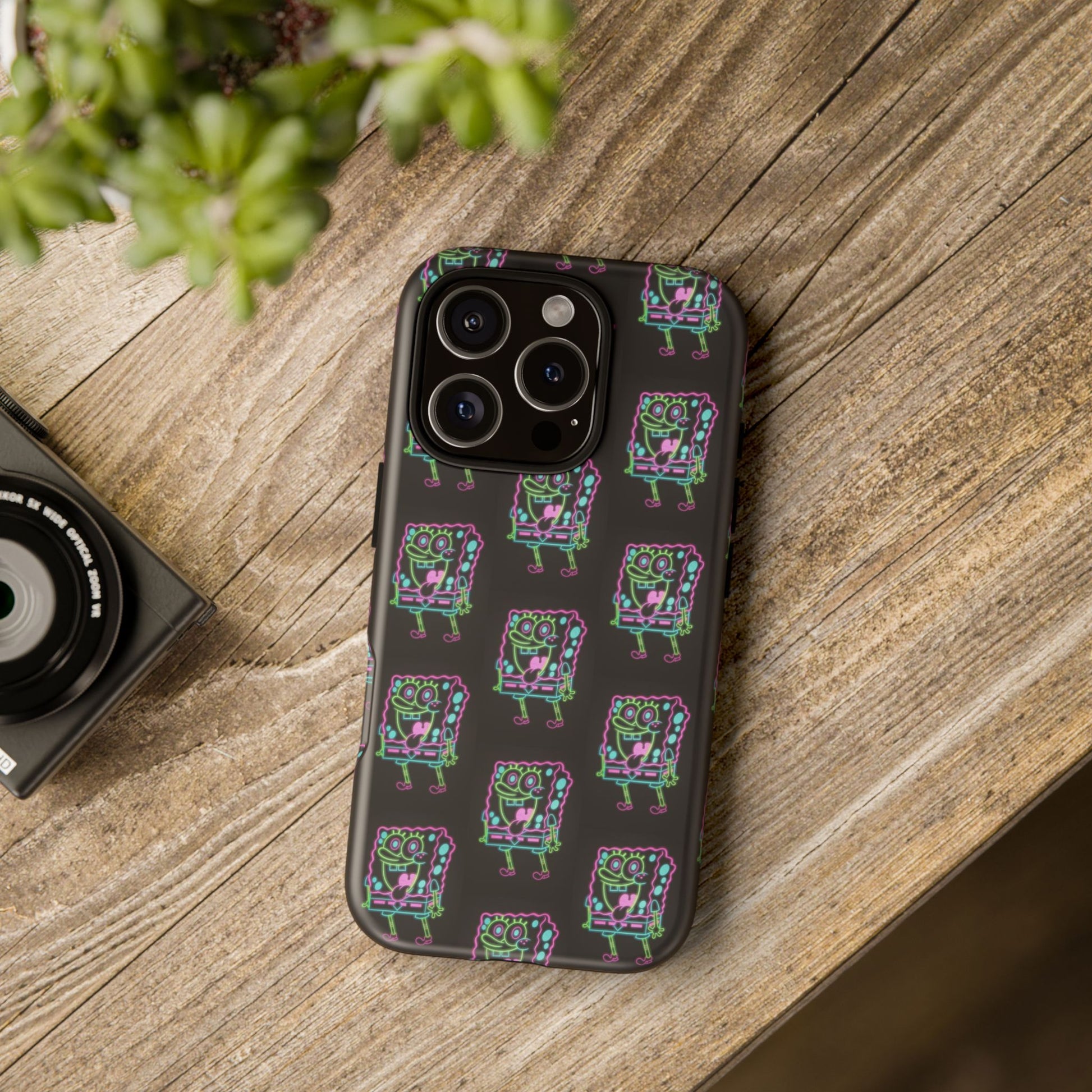 SpongeBob Phone Case - Tough Character Design for Kids & Fans