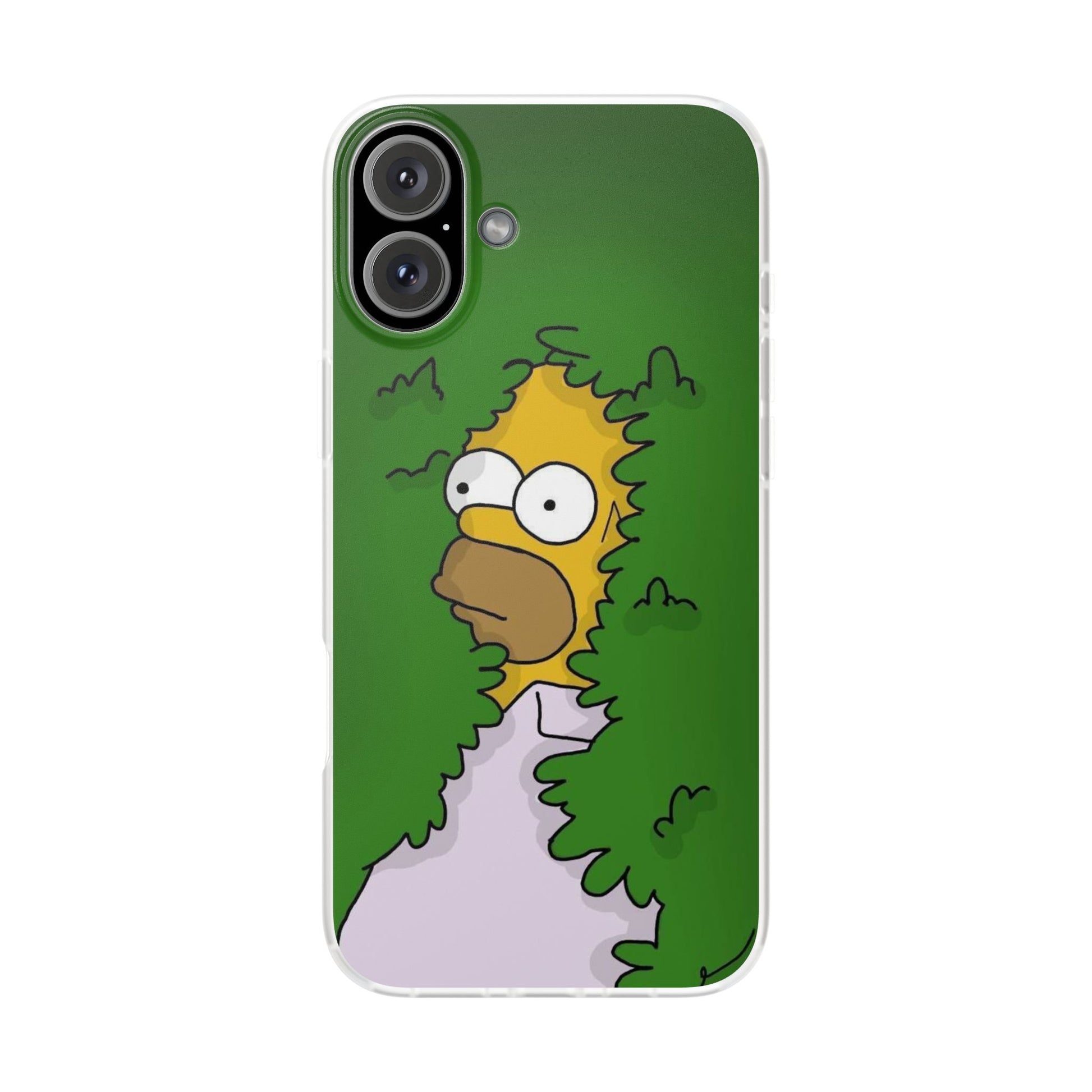 Phone Cases Homer Simpson Hidden in Bush Design