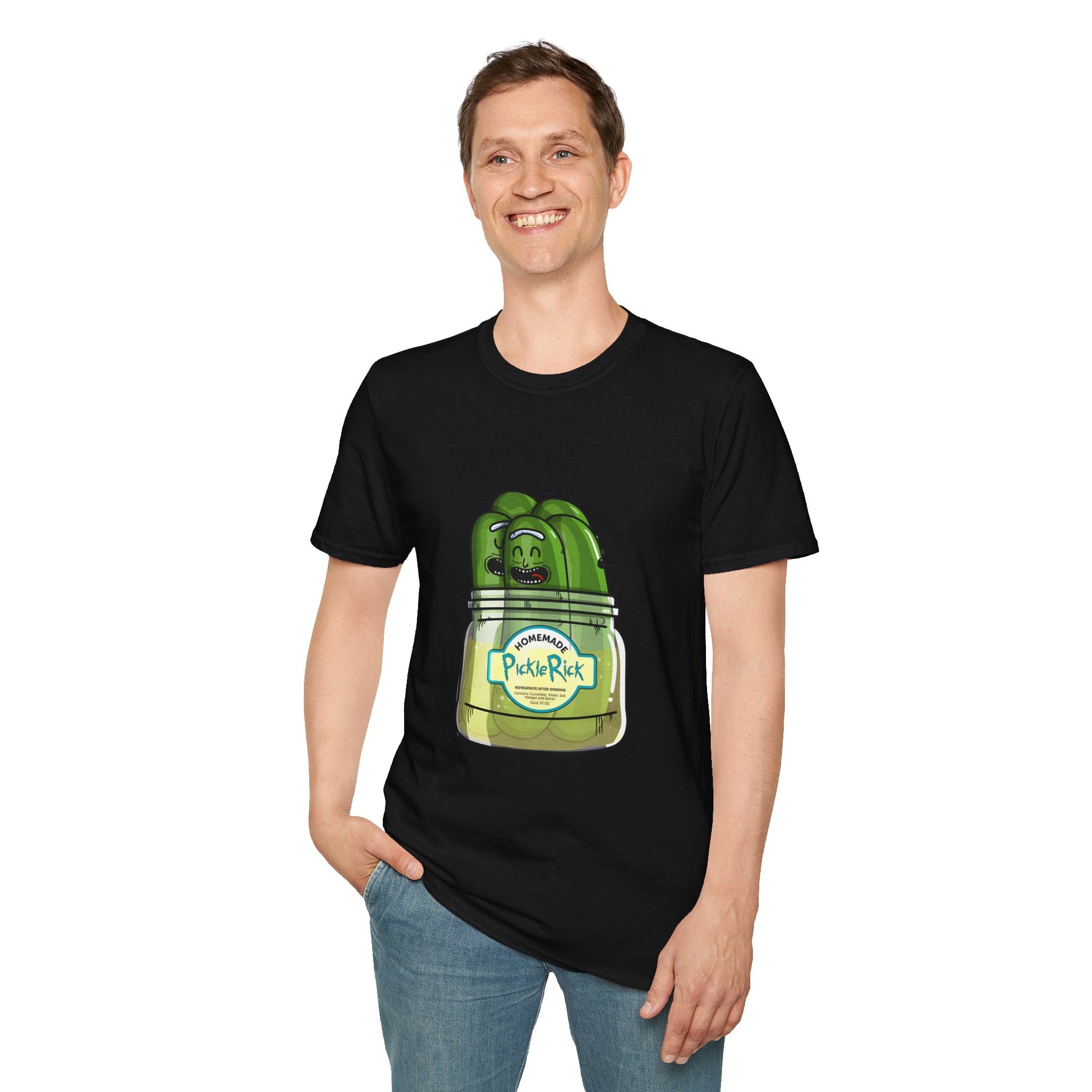 Pickle Rick Unisex Softstyle T-Shirt