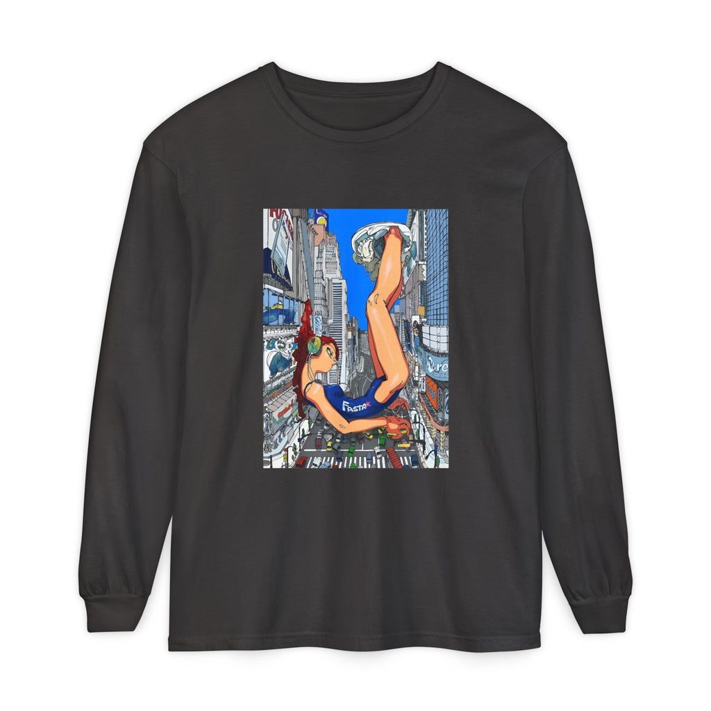 Cybergirl city  Long Sleeve Tee