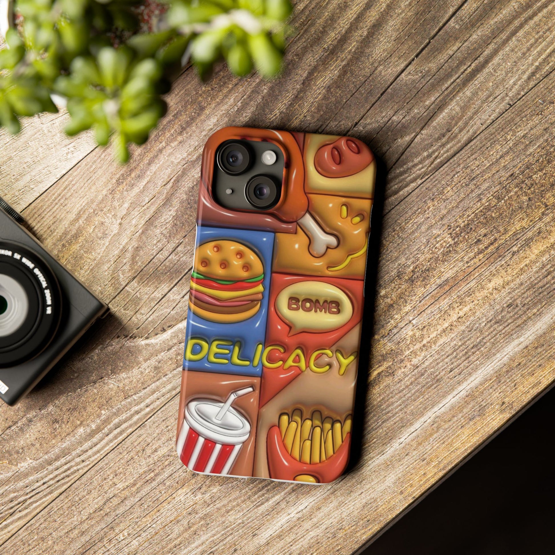Fast Food Lover - Slim Phone Cases