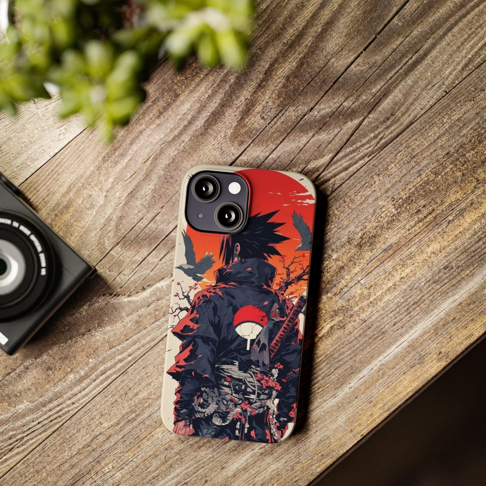 Slim Phone Case with Jap Design