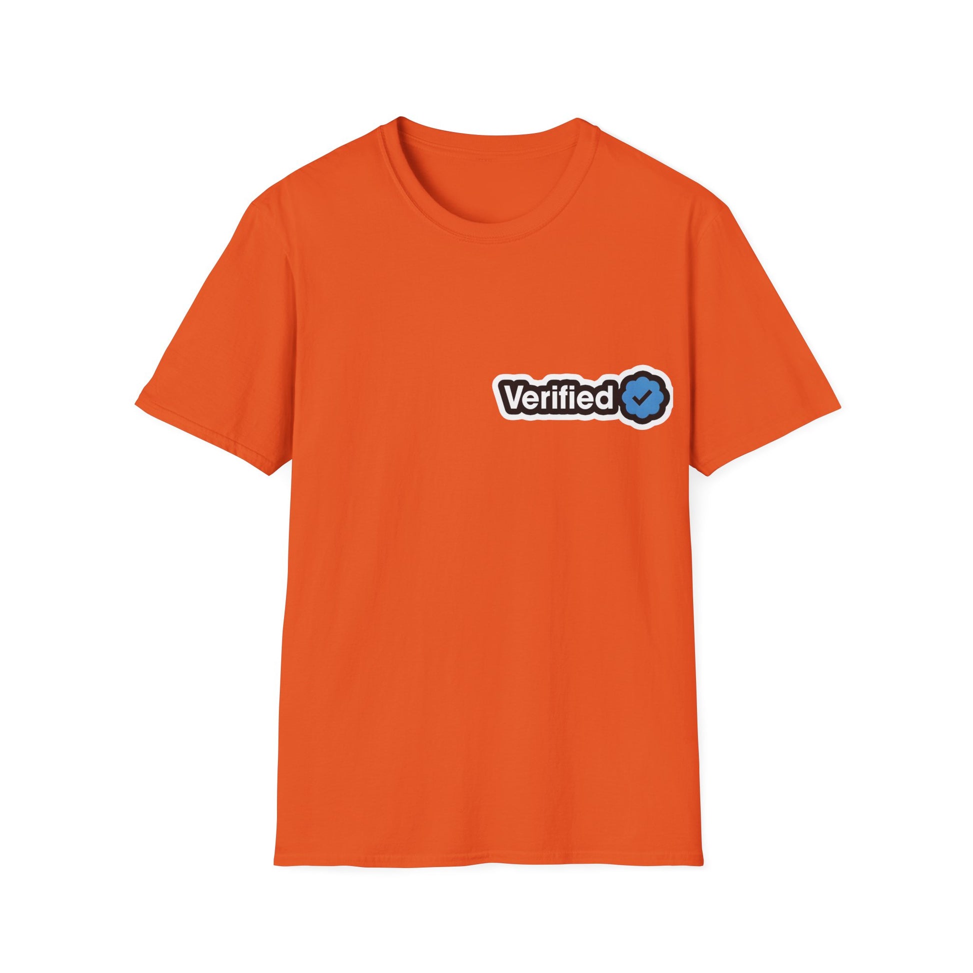 Verified-for Social Media Enthusiasts Unisex Shirt