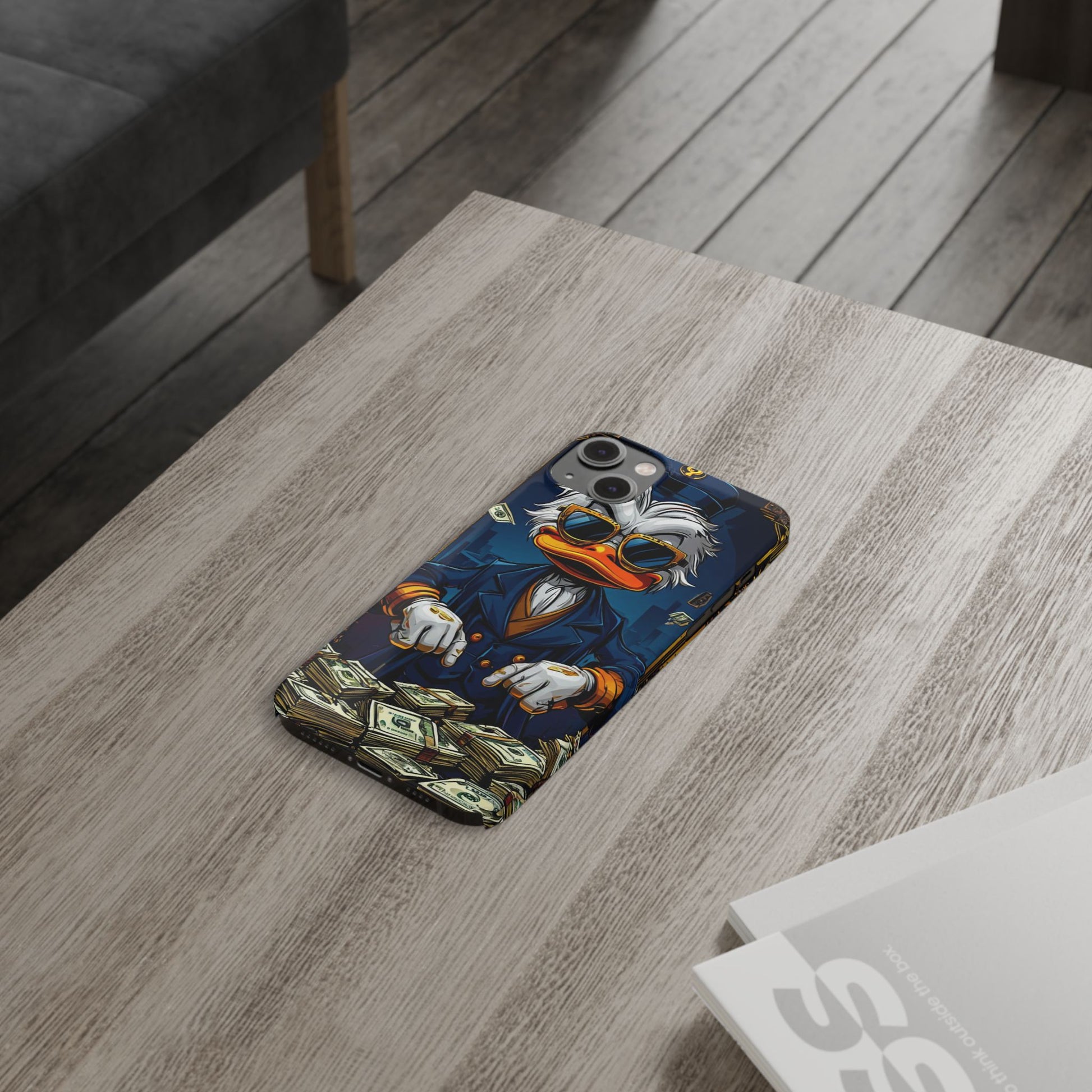 Scrooge McDuck - Slim Phone Case
