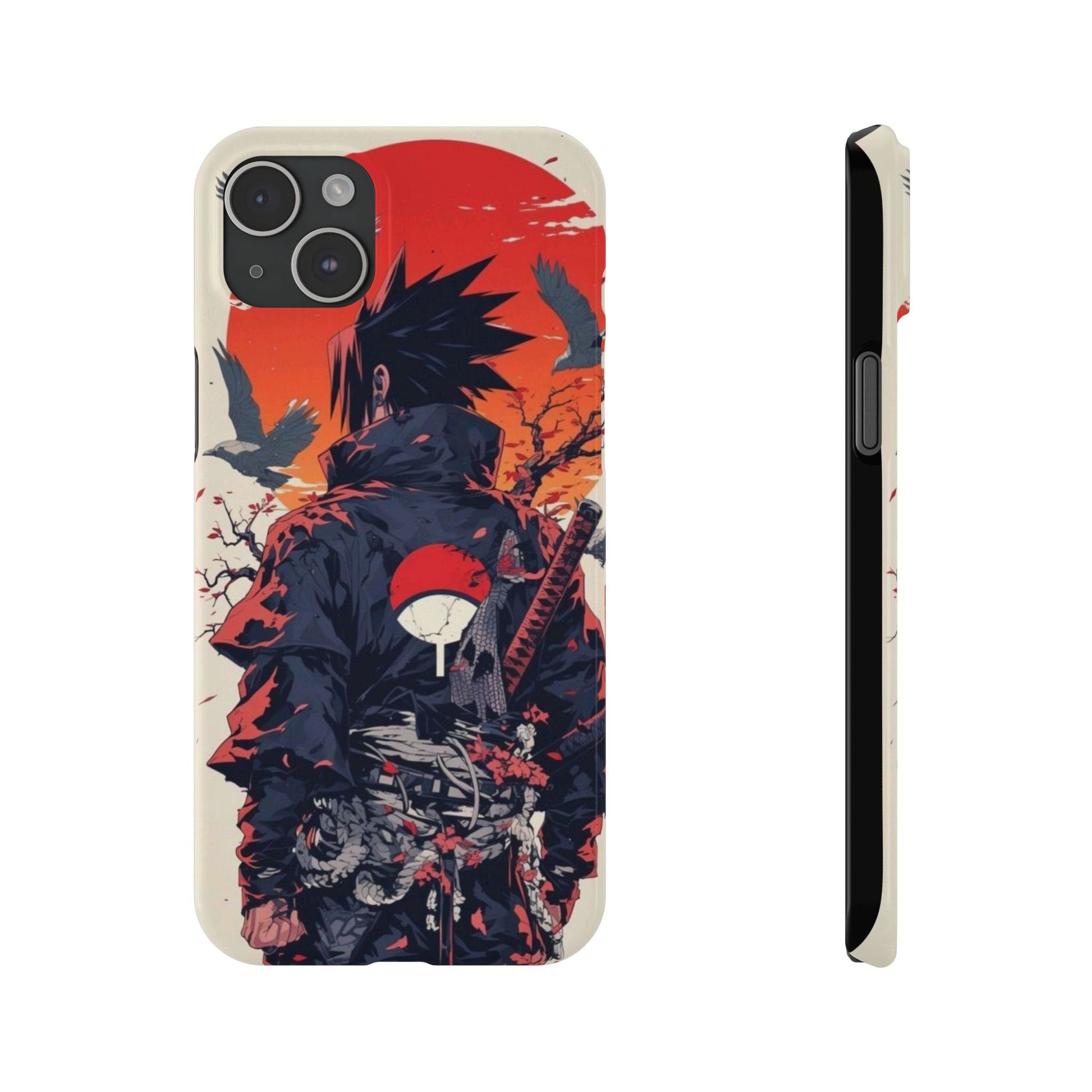 Slim Phone Case with Jap Design