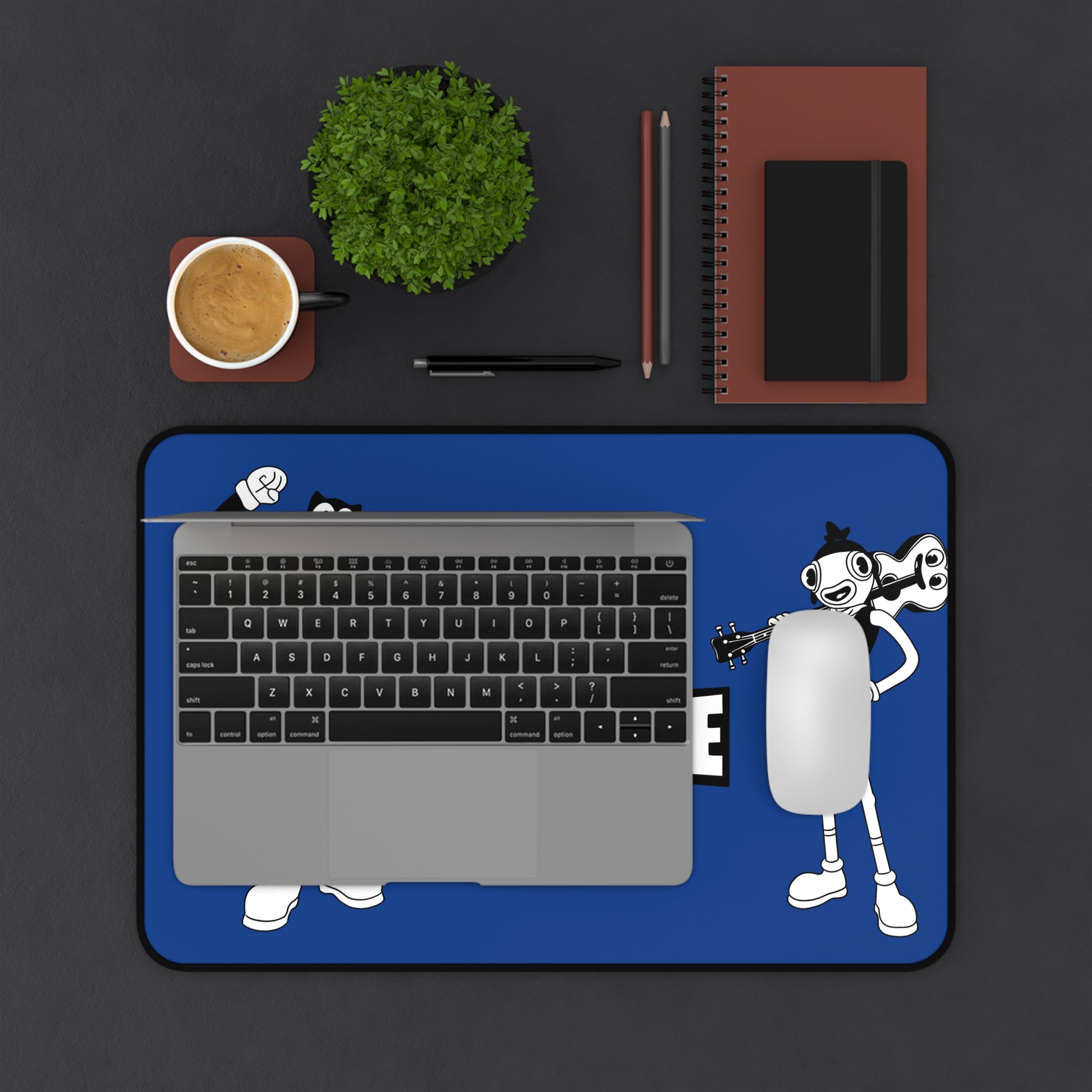 Fortnite Gaming Desk Mat - Fun Blue Mat for Gamers