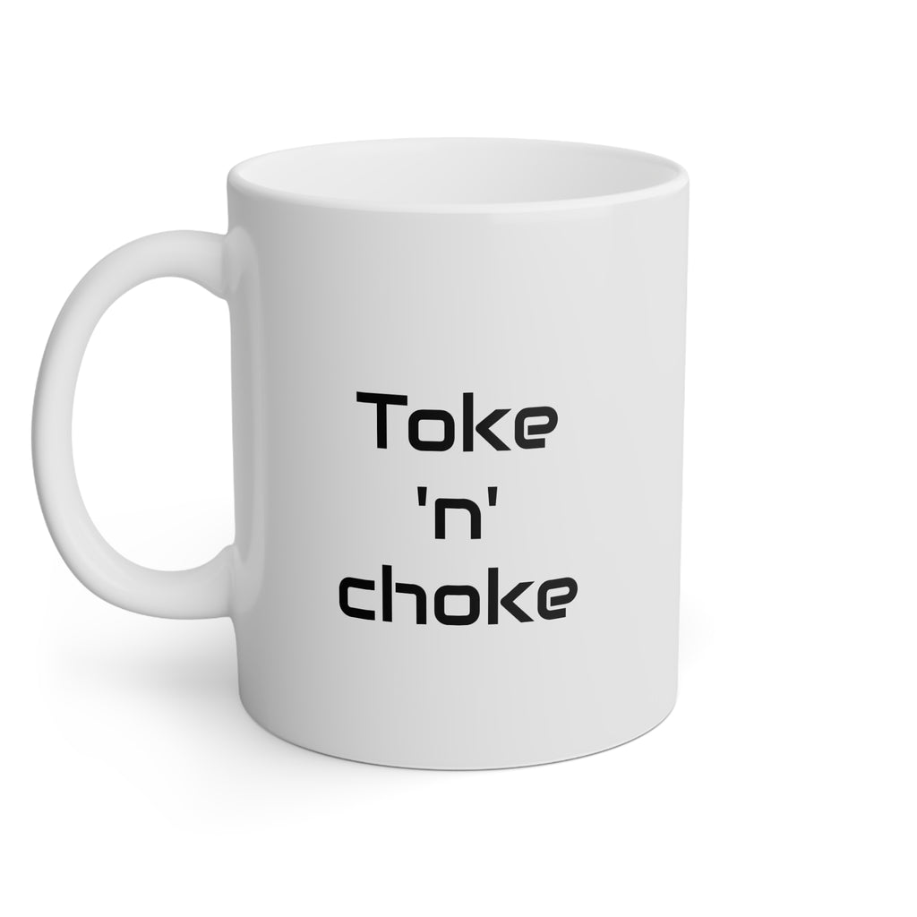 Mug with Hip Hop Pizza Design, 11oz
