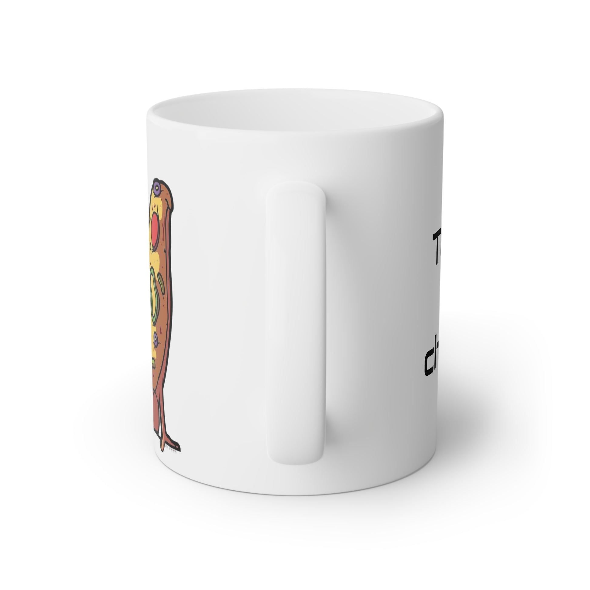 Mug with Hip Hop Pizza Design, 11oz