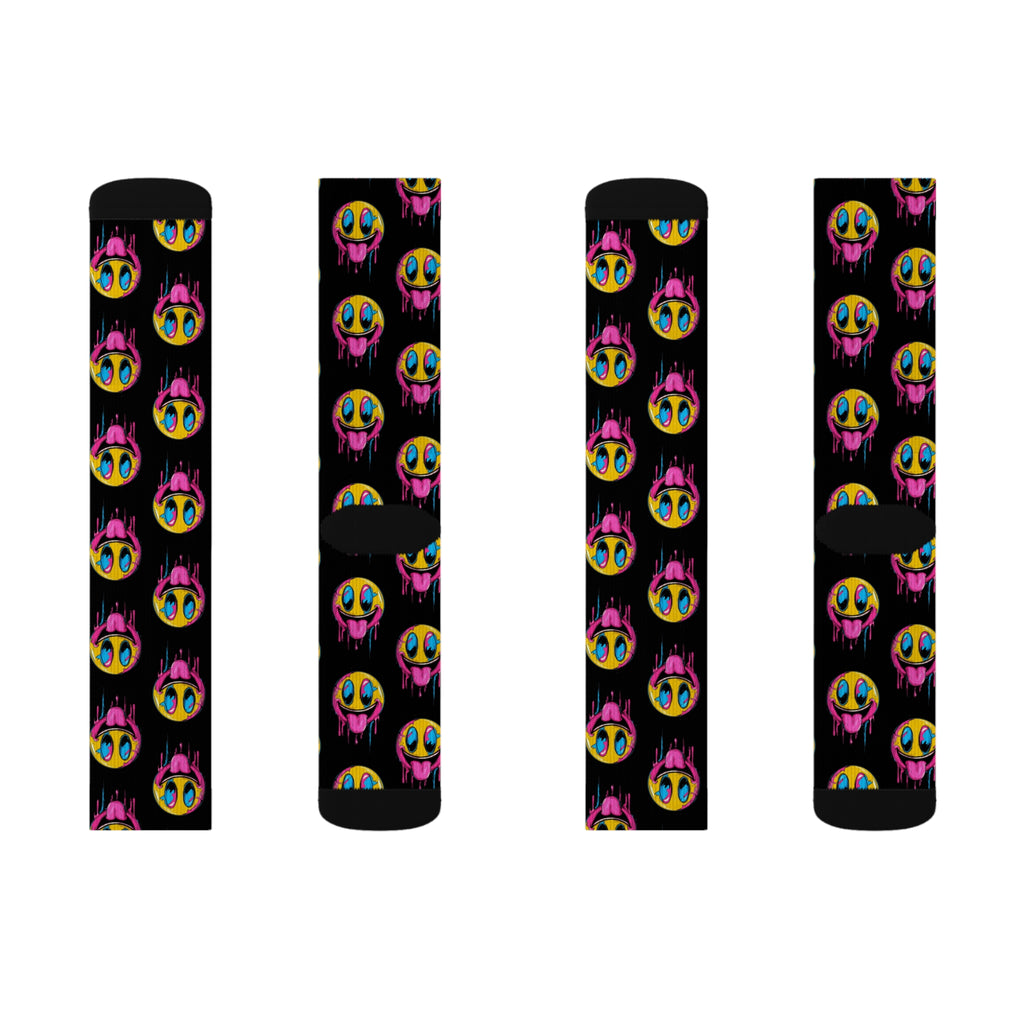 Socks - Fun Drippy Eyes