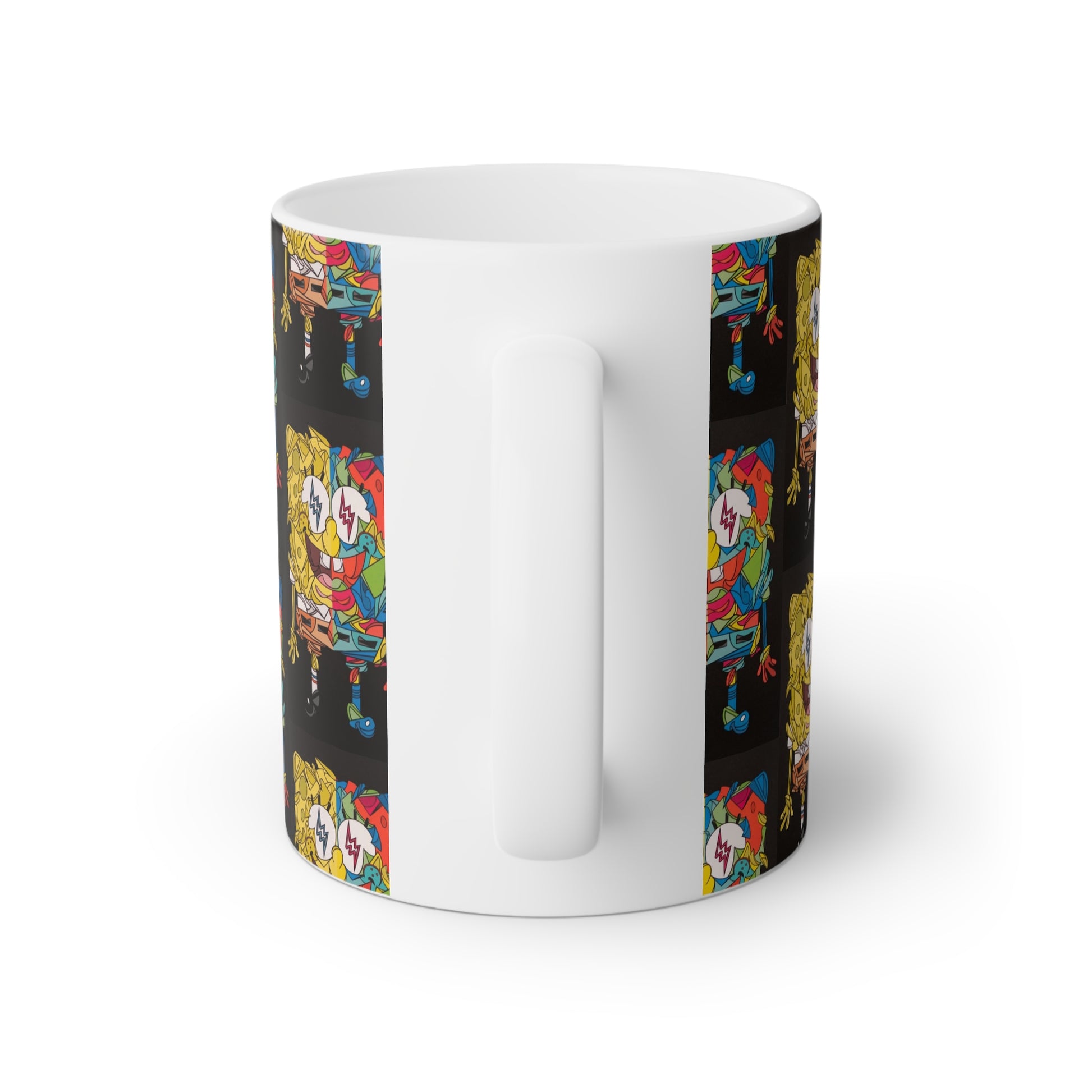Colorful SpongeBob Mug - 11oz Fun Ceramic Cup for Every Fan