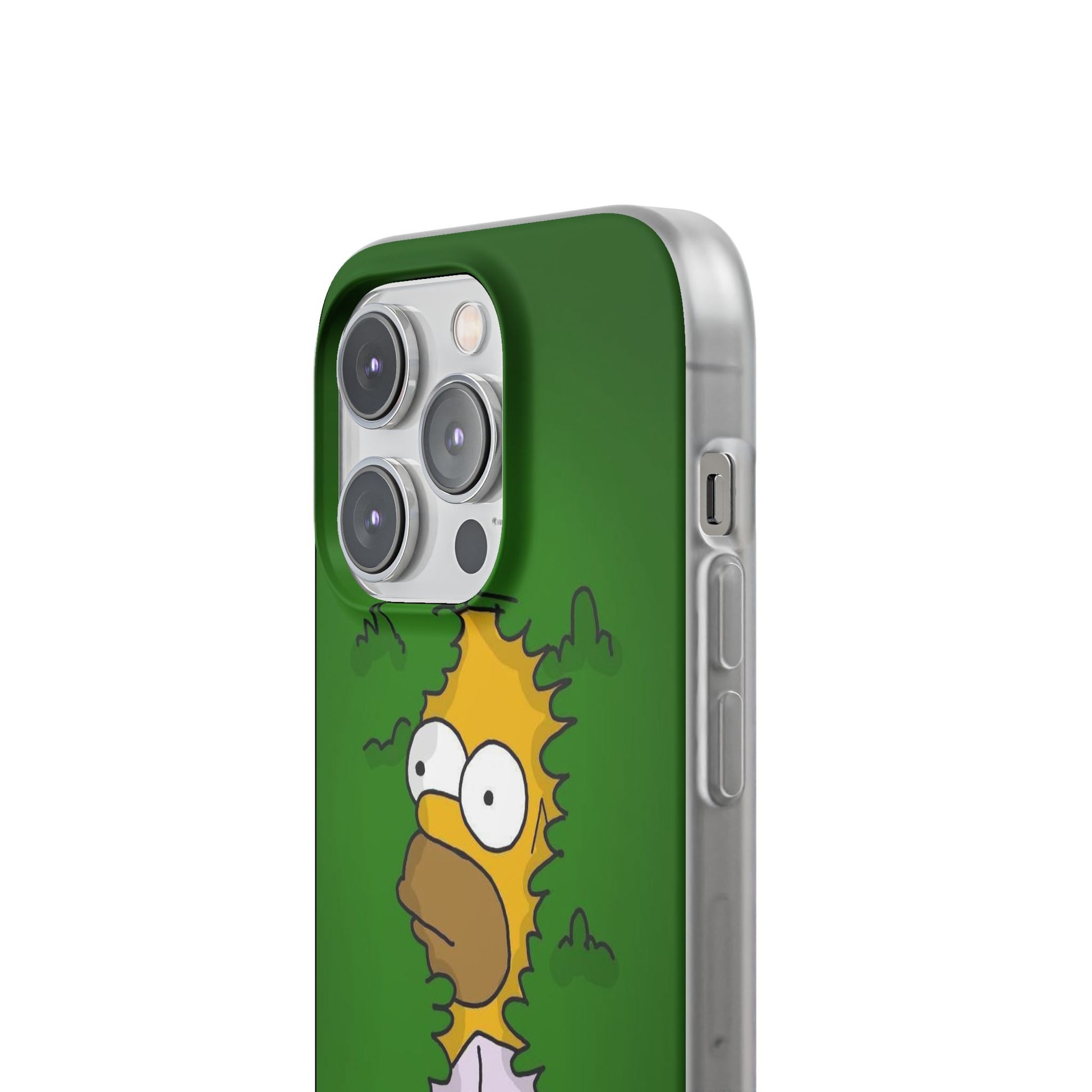 Phone Cases Homer Simpson Hidden in Bush Design