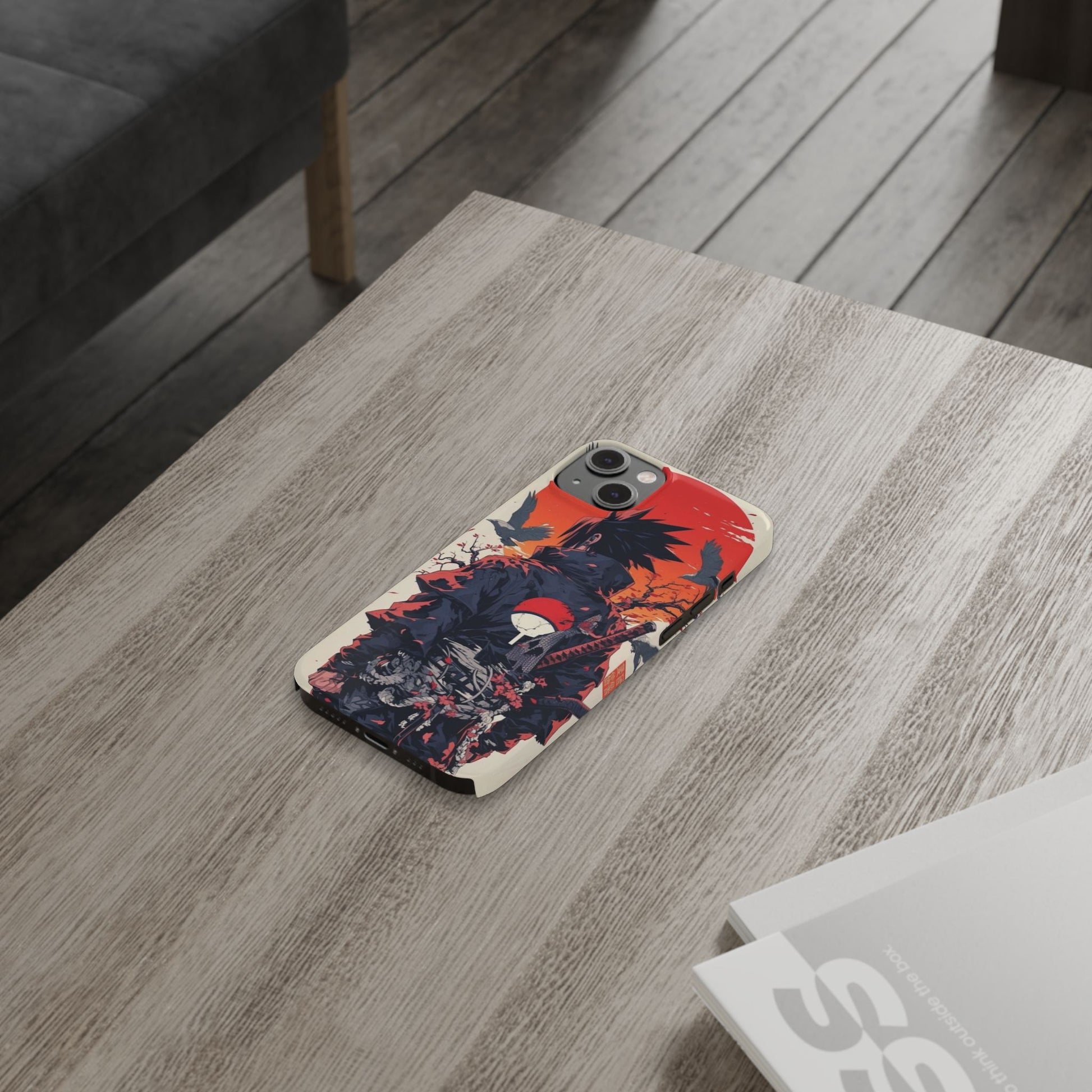 Slim Phone Case with Jap Design