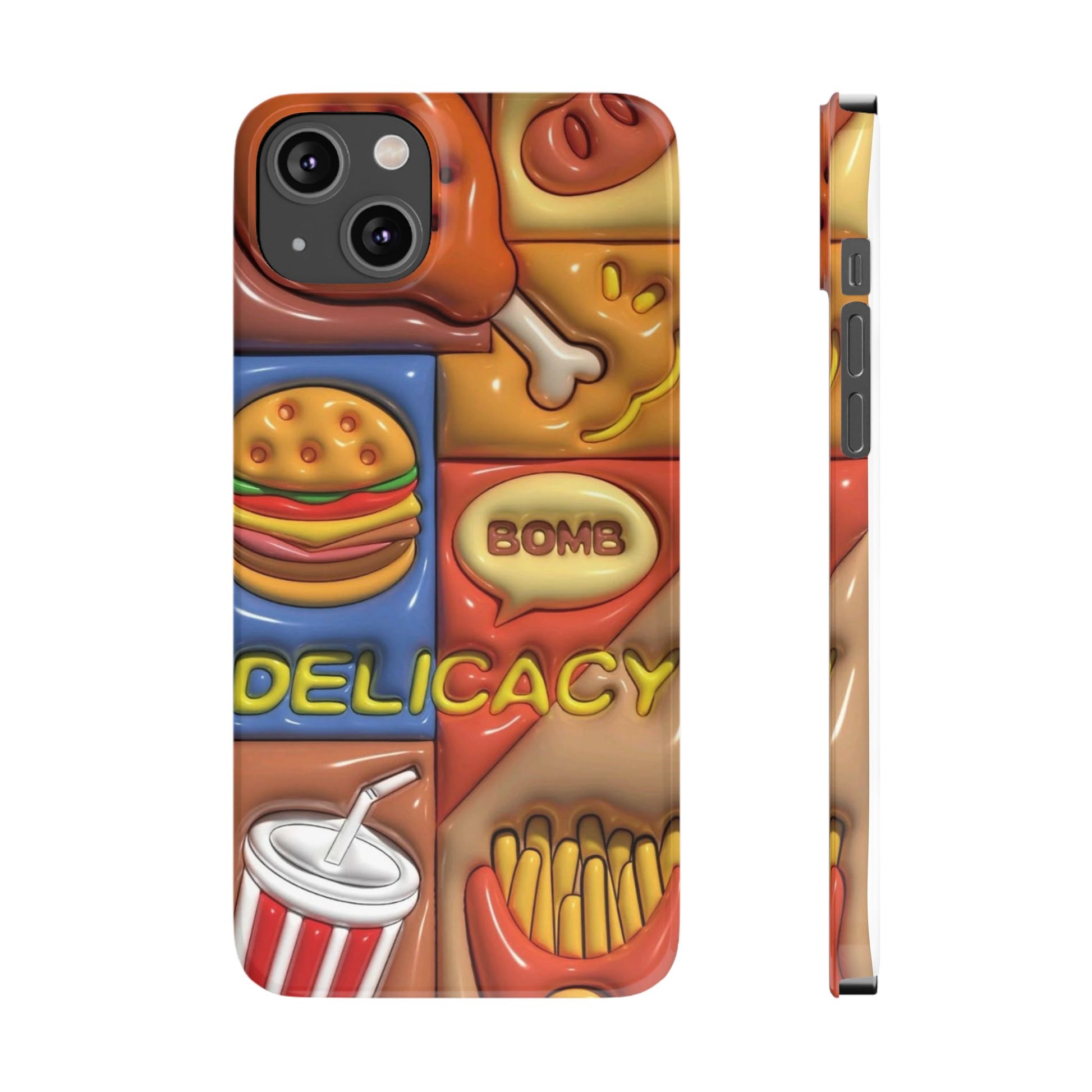 Fast Food Lover - Slim Phone Cases
