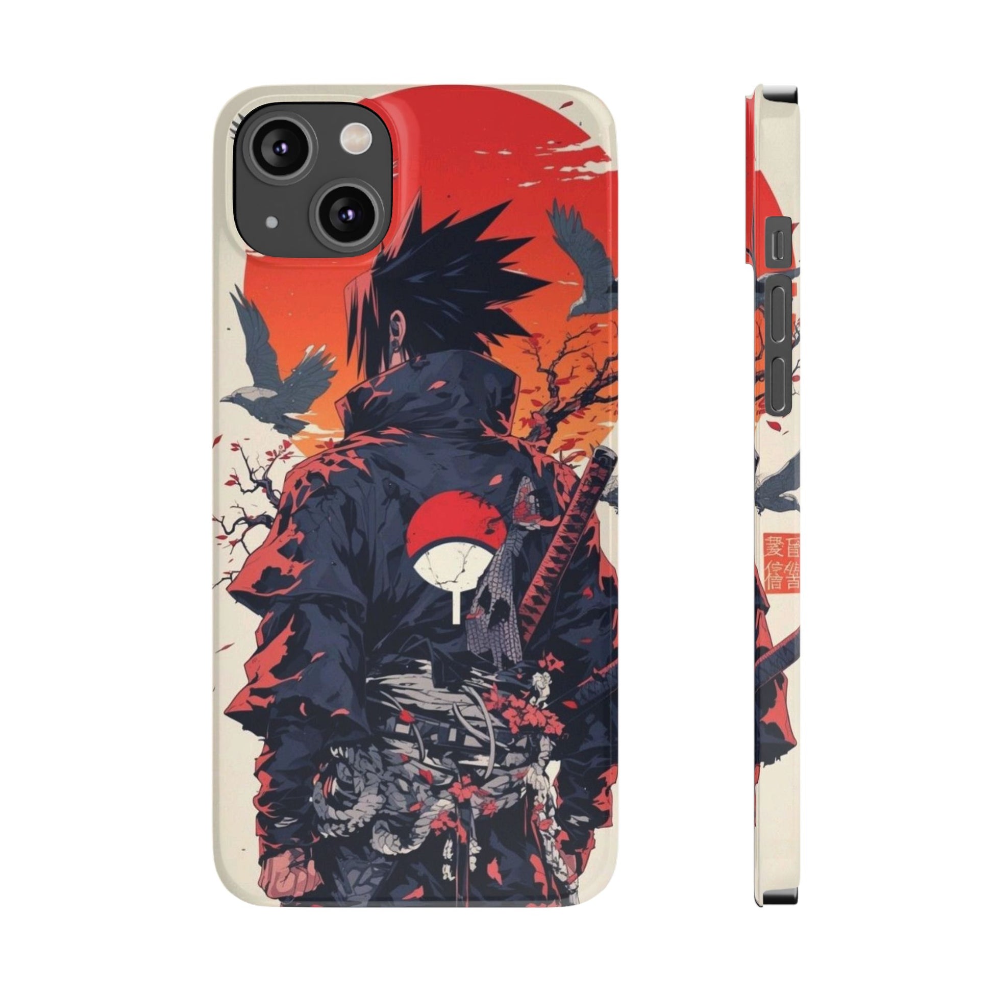 Slim Phone Case with Jap Design