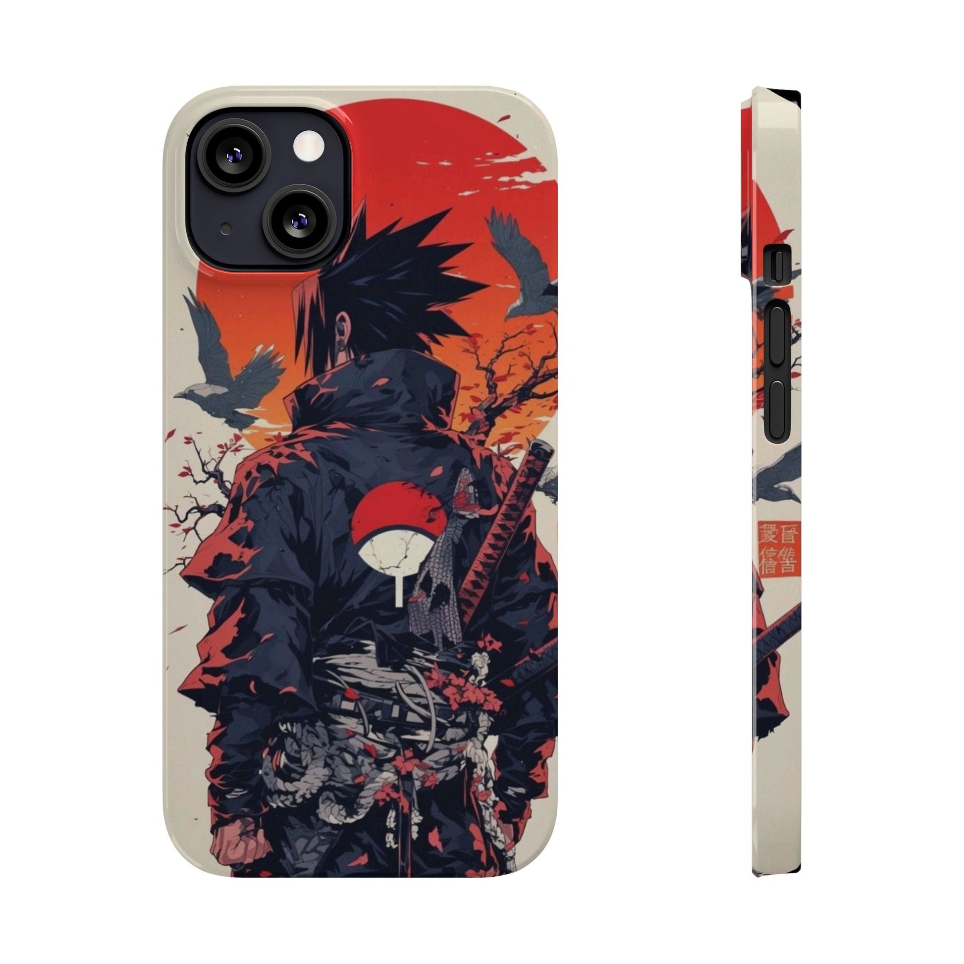 Slim Phone Case with Jap Design