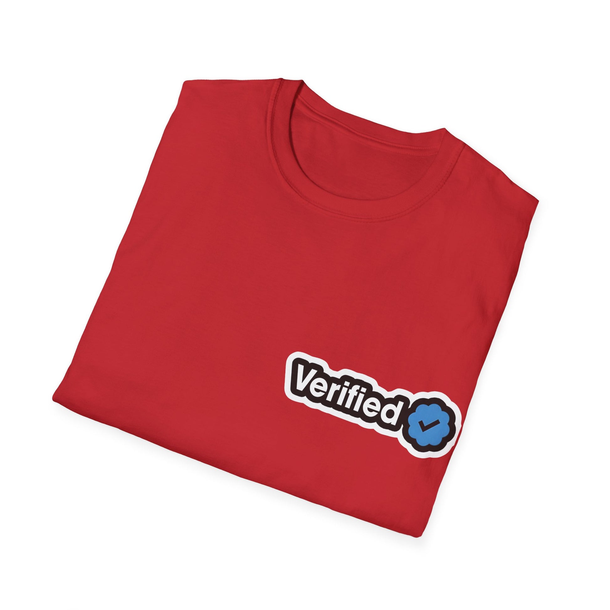 Verified-for Social Media Enthusiasts Unisex Shirt