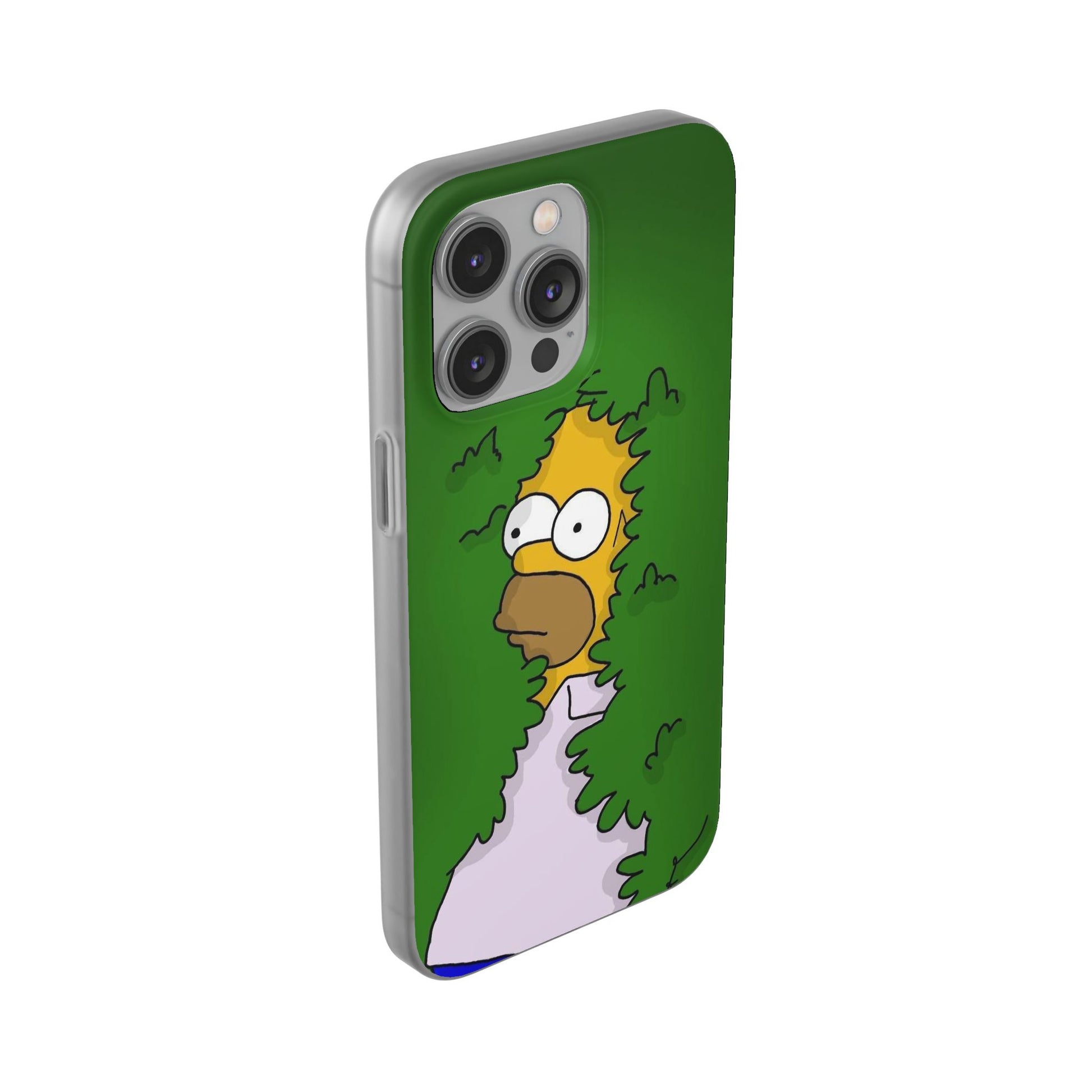 Phone Cases Homer Simpson Hidden in Bush Design