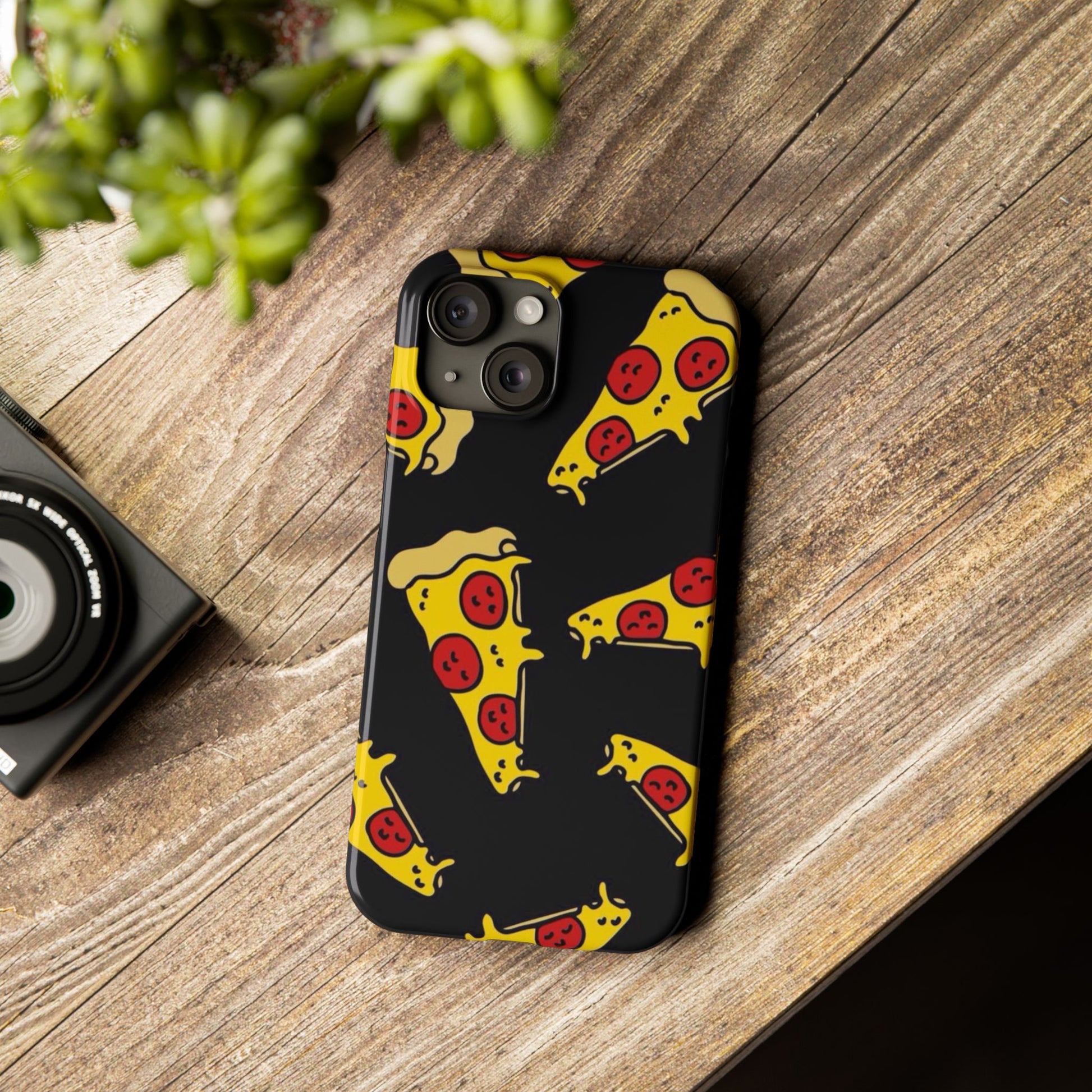 Fun Pizza Slice Slim Phone Case - Perfect for Food Lovers!