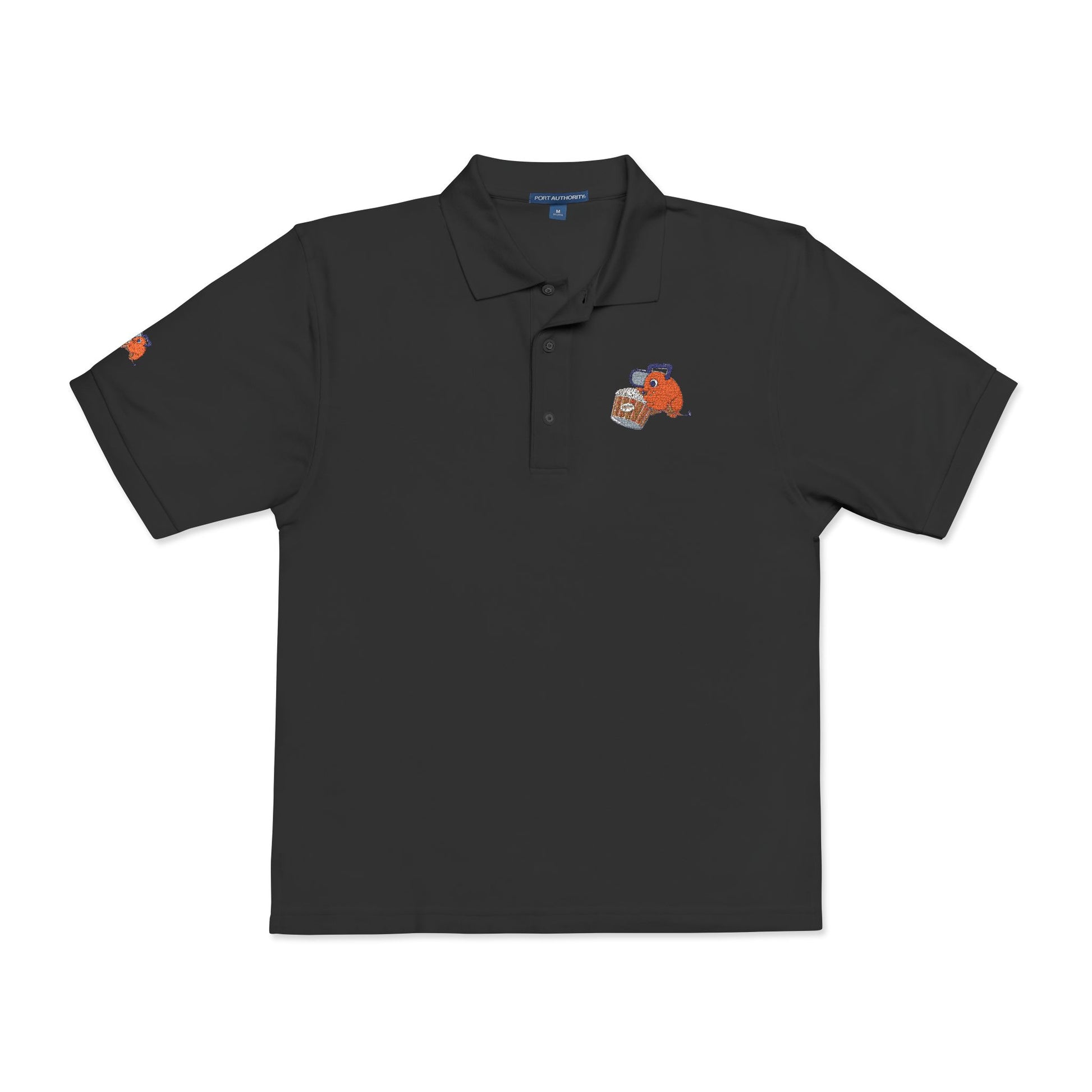 Embroidered Unisex Polo Shirt - Casual Comfort for Everyday Style