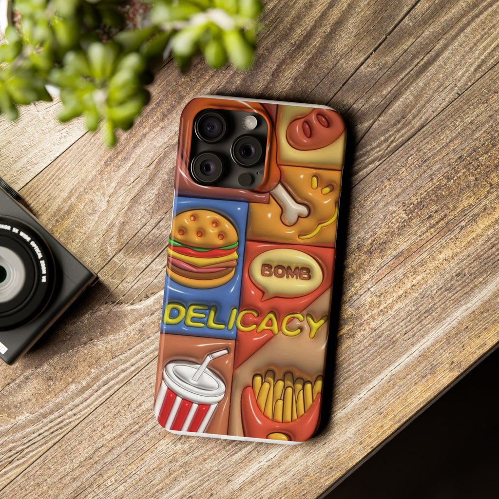 Fast Food Lover - Slim Phone Cases