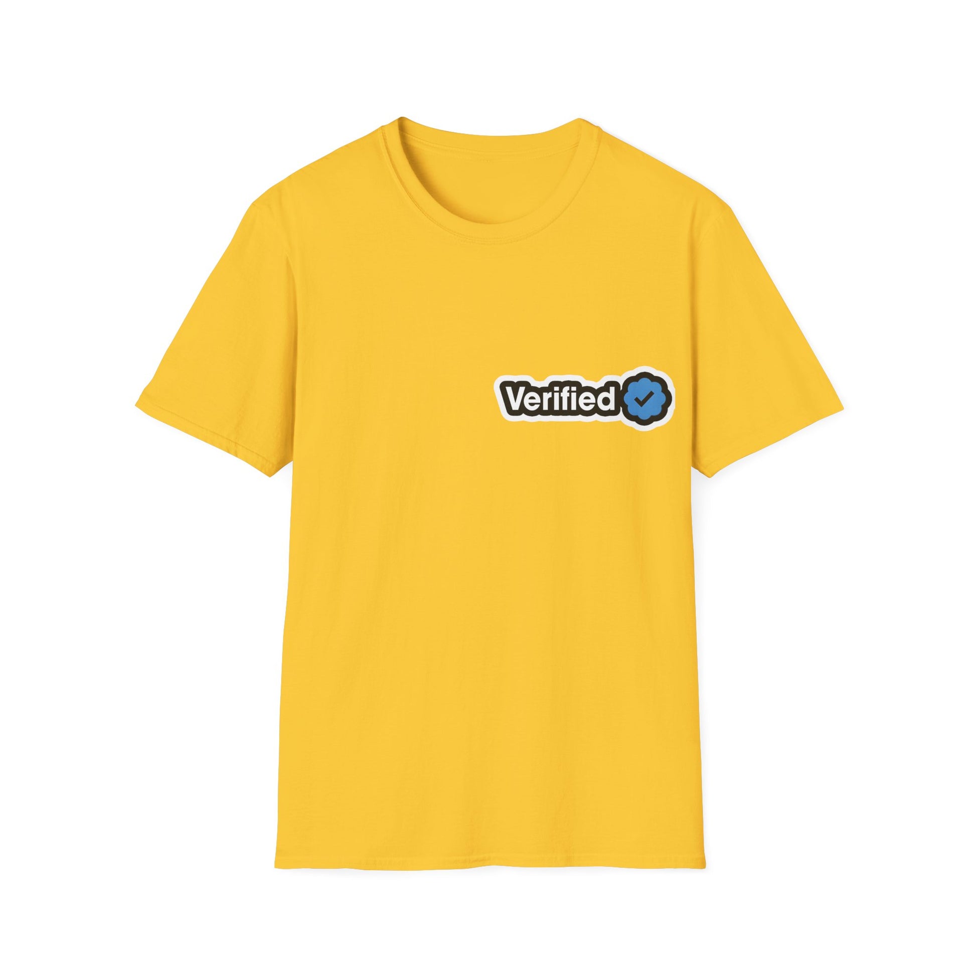 Verified-for Social Media Enthusiasts Unisex Shirt