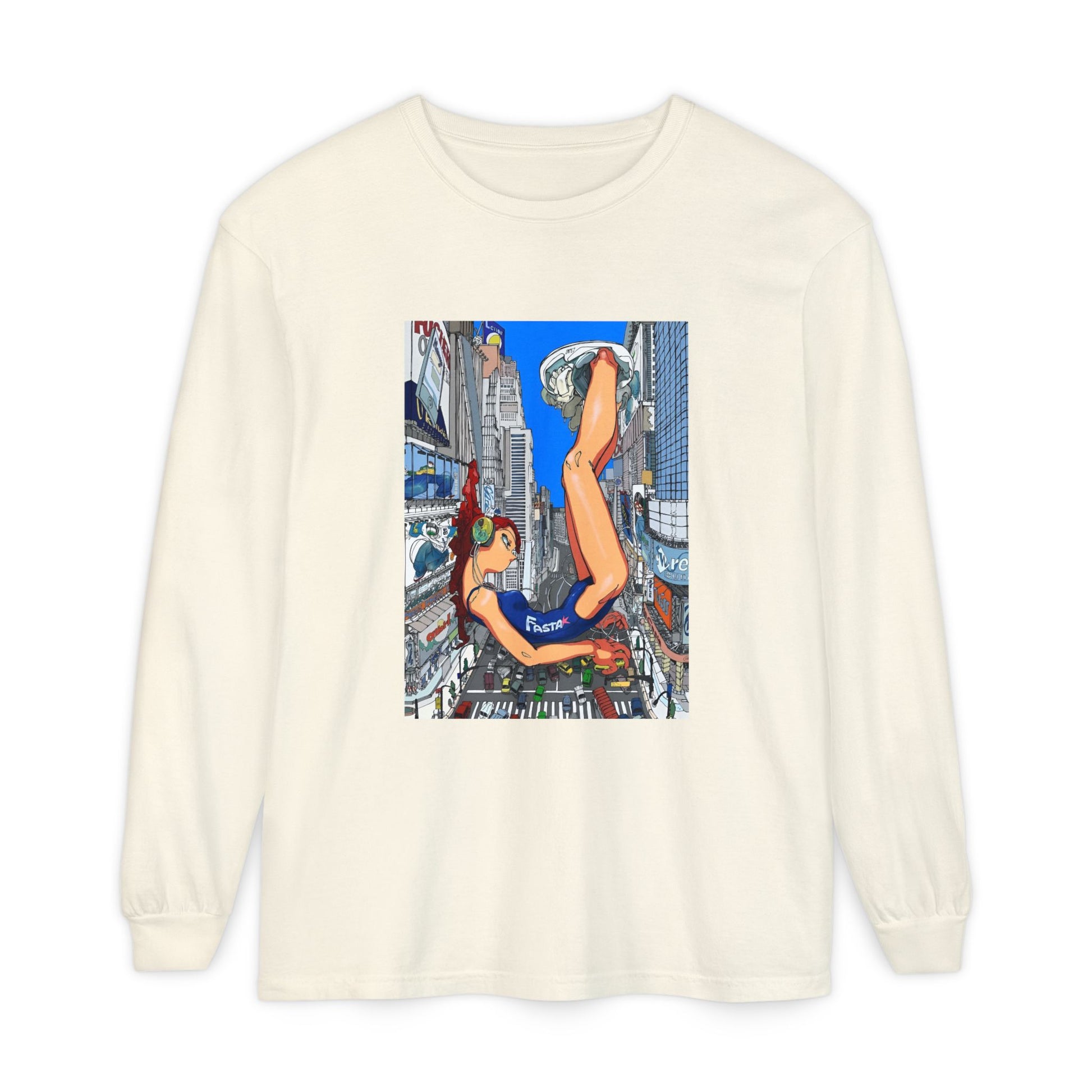 Cybergirl city  Long Sleeve Tee