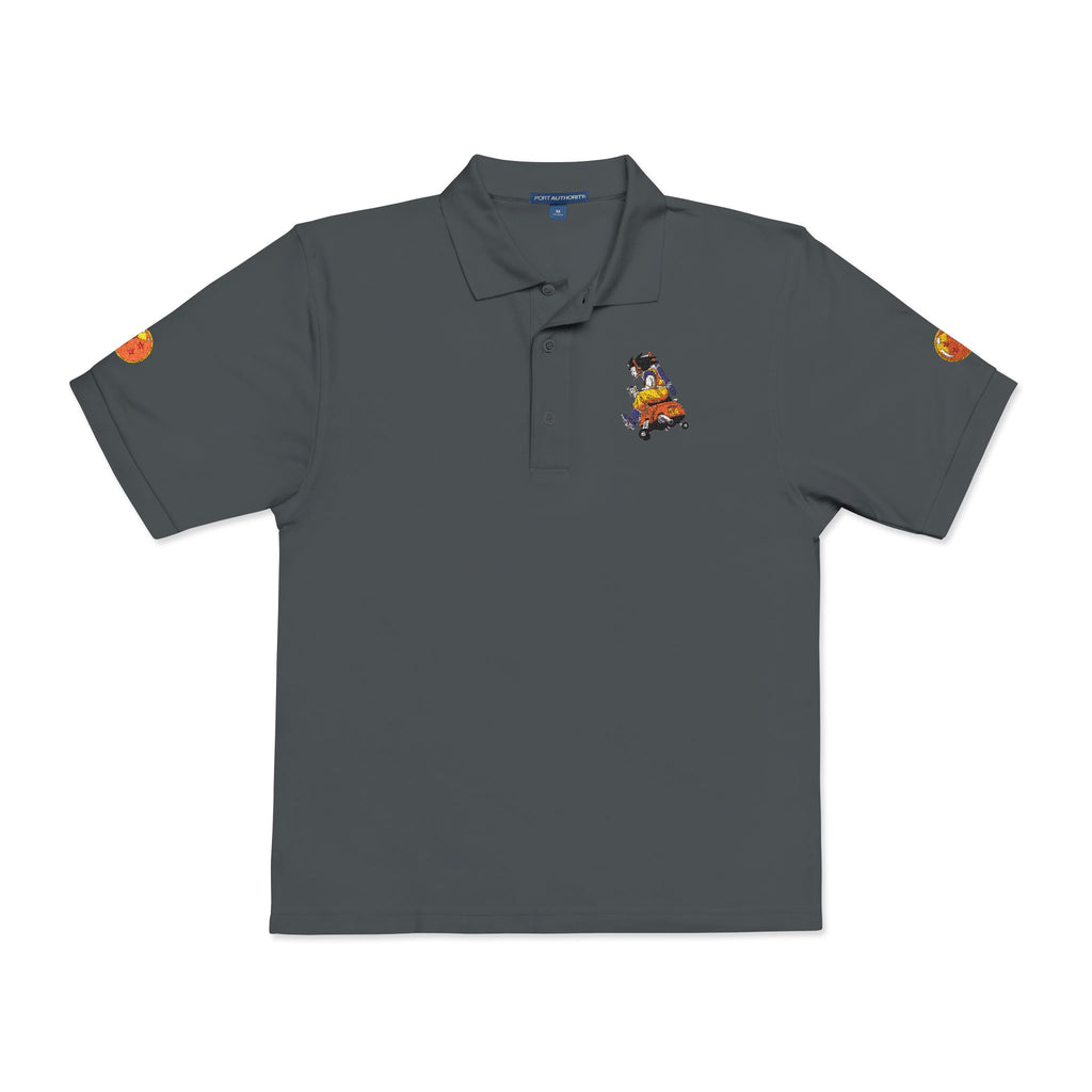 Embroidered Unisex Polo Shirt with Whimsical Design, Casual Wear, Stylish Gift, Summer Essential, Gift for Him/Her, Customized Polo