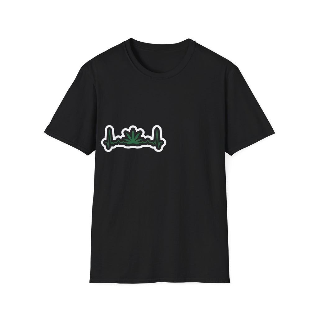 Eco-Friendly Unisex Softstyle T-Shirt with Leaf Design - Perfect for Nature Lovers and Eco-Conscious Wearers
