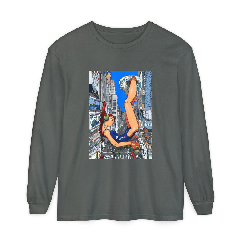 Cybergirl city  Long Sleeve Tee