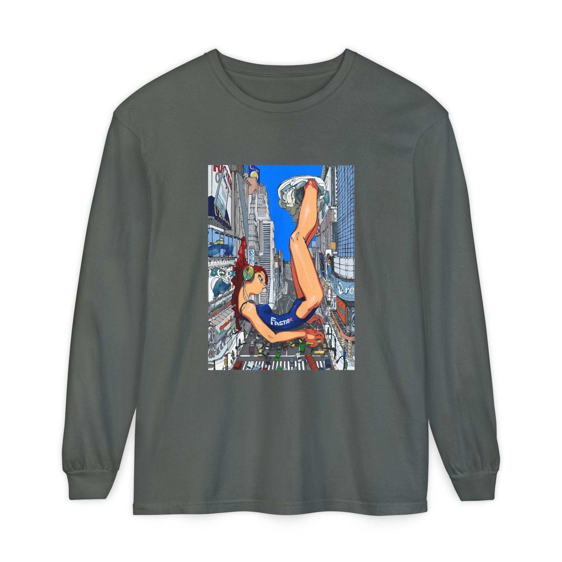 Cybergirl city  Long Sleeve Tee