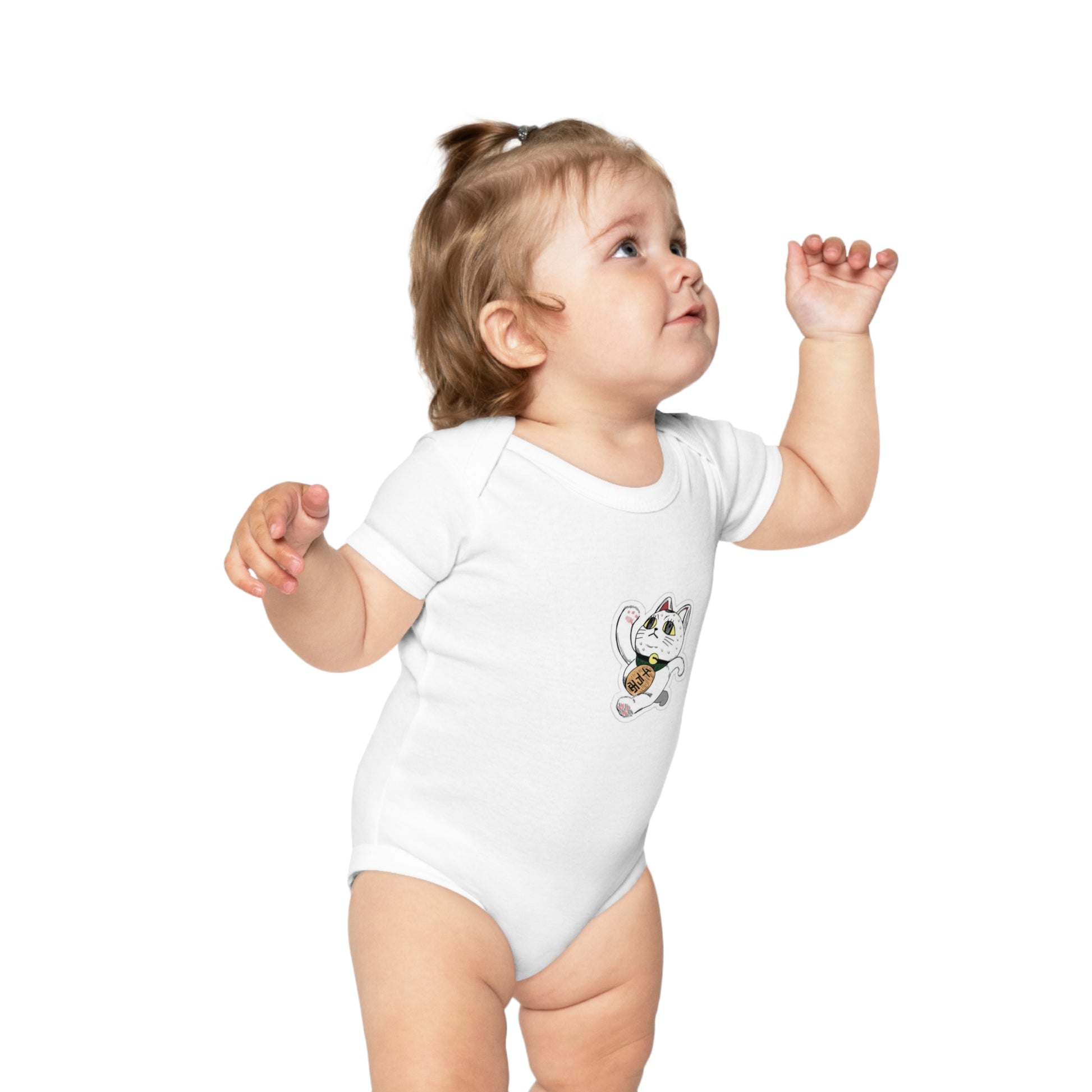 Adorable Cat & Dog Combed Cotton Baby Bodysuit - Perfect for Baby Showers & Everyday Wear