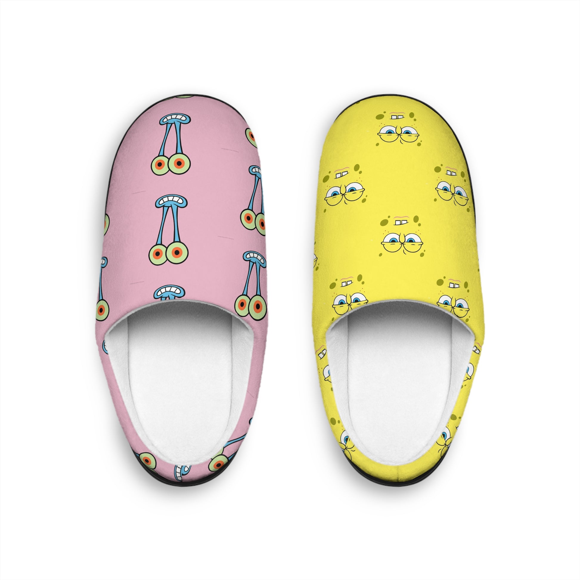 Spongebob Slippers for Men - Indoor Footwear