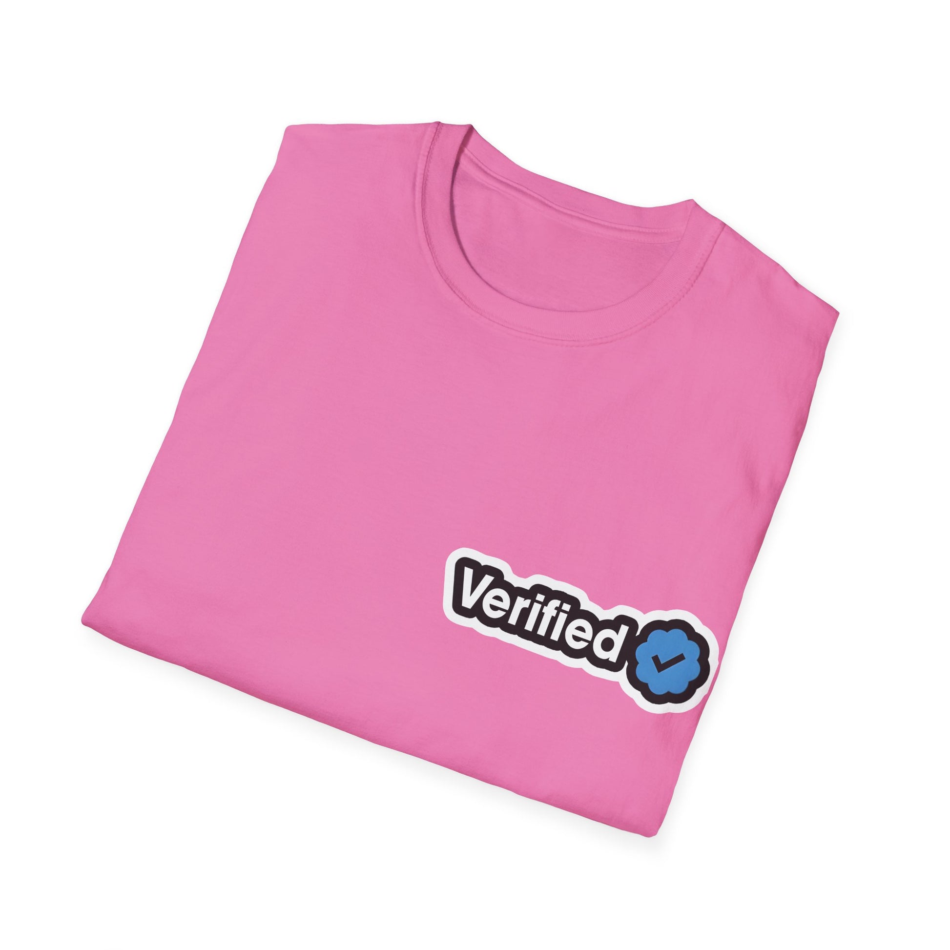 Verified-for Social Media Enthusiasts Unisex Shirt