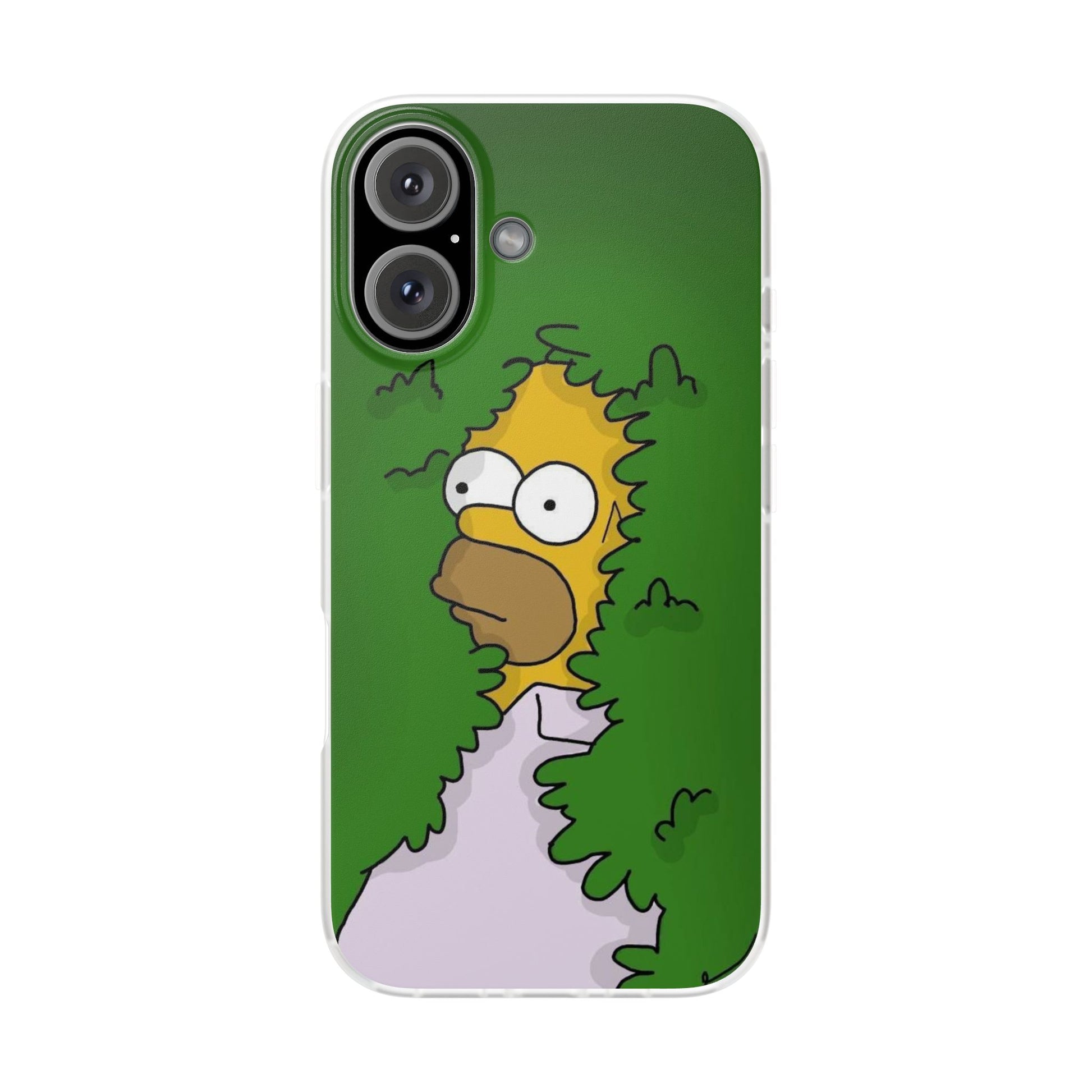 Phone Cases Homer Simpson Hidden in Bush Design