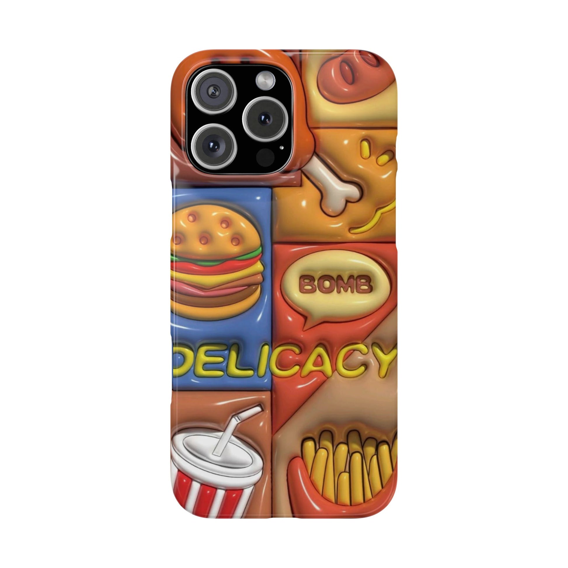 Fast Food Lover - Slim Phone Cases