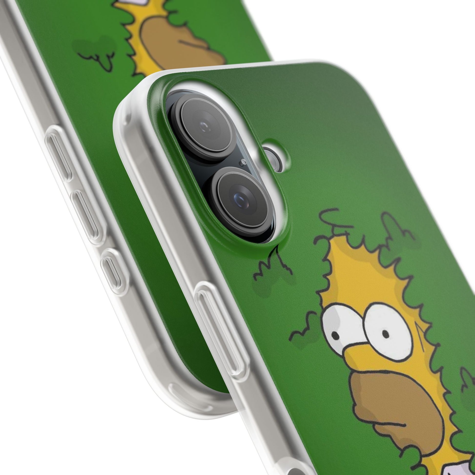 Phone Cases Homer Simpson Hidden in Bush Design